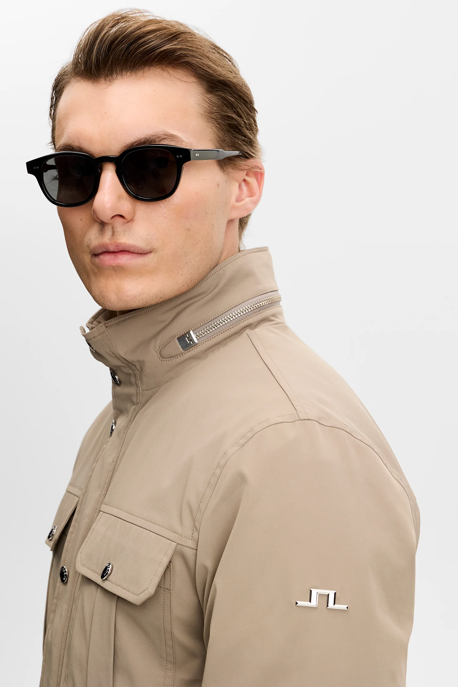 Bailey Recy Poly Jacket / Brindle - Image 5