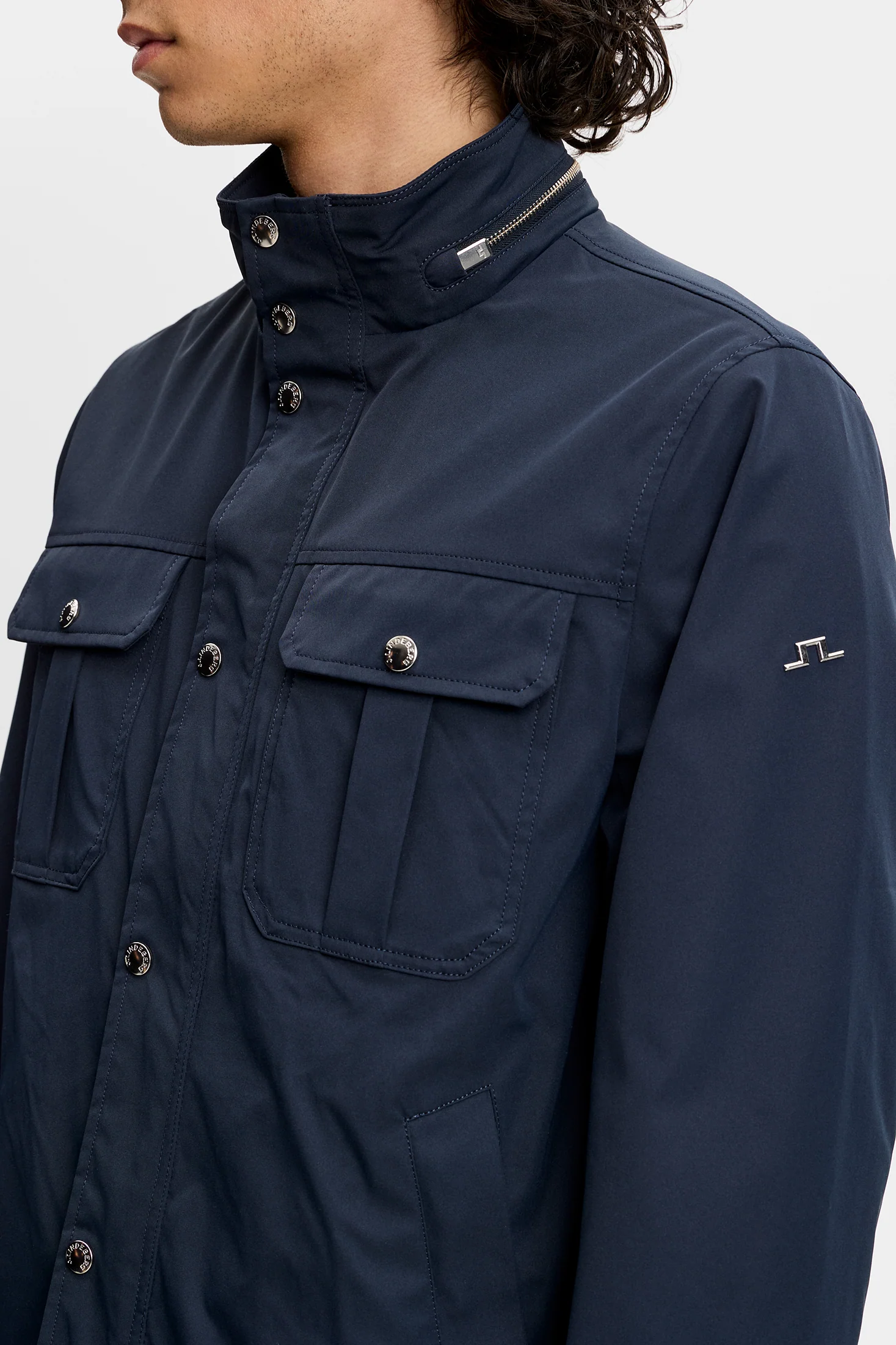 Bailey Recy Poly Jacket / JL Navy - Image 6