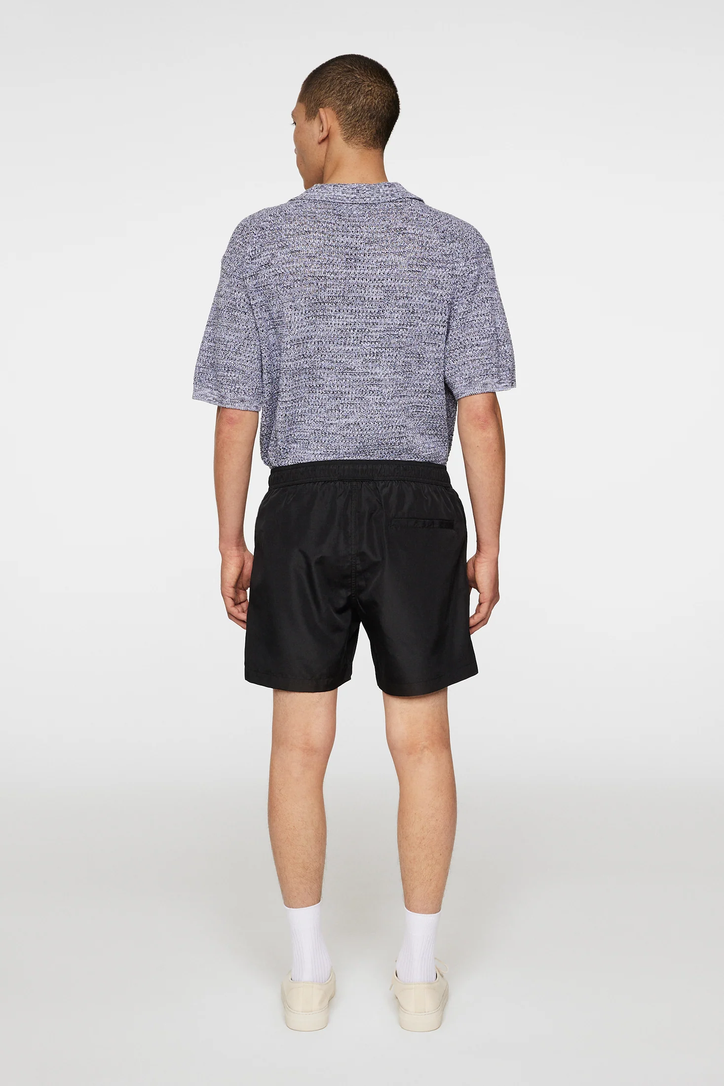 Banks Solid Swim Trunks / Black - Image 3