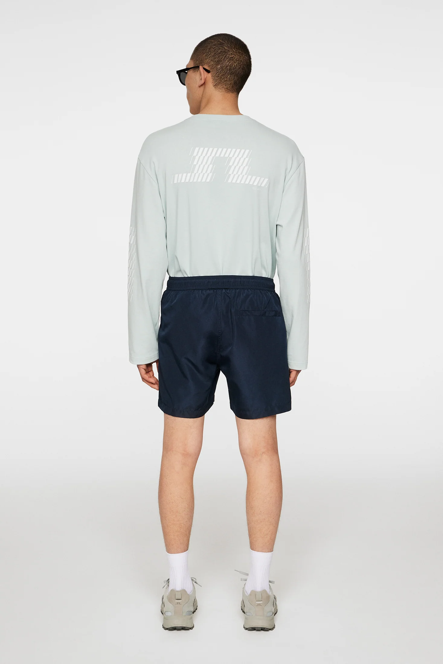 Banks Solid Swim Trunks / JL Navy - Image 3