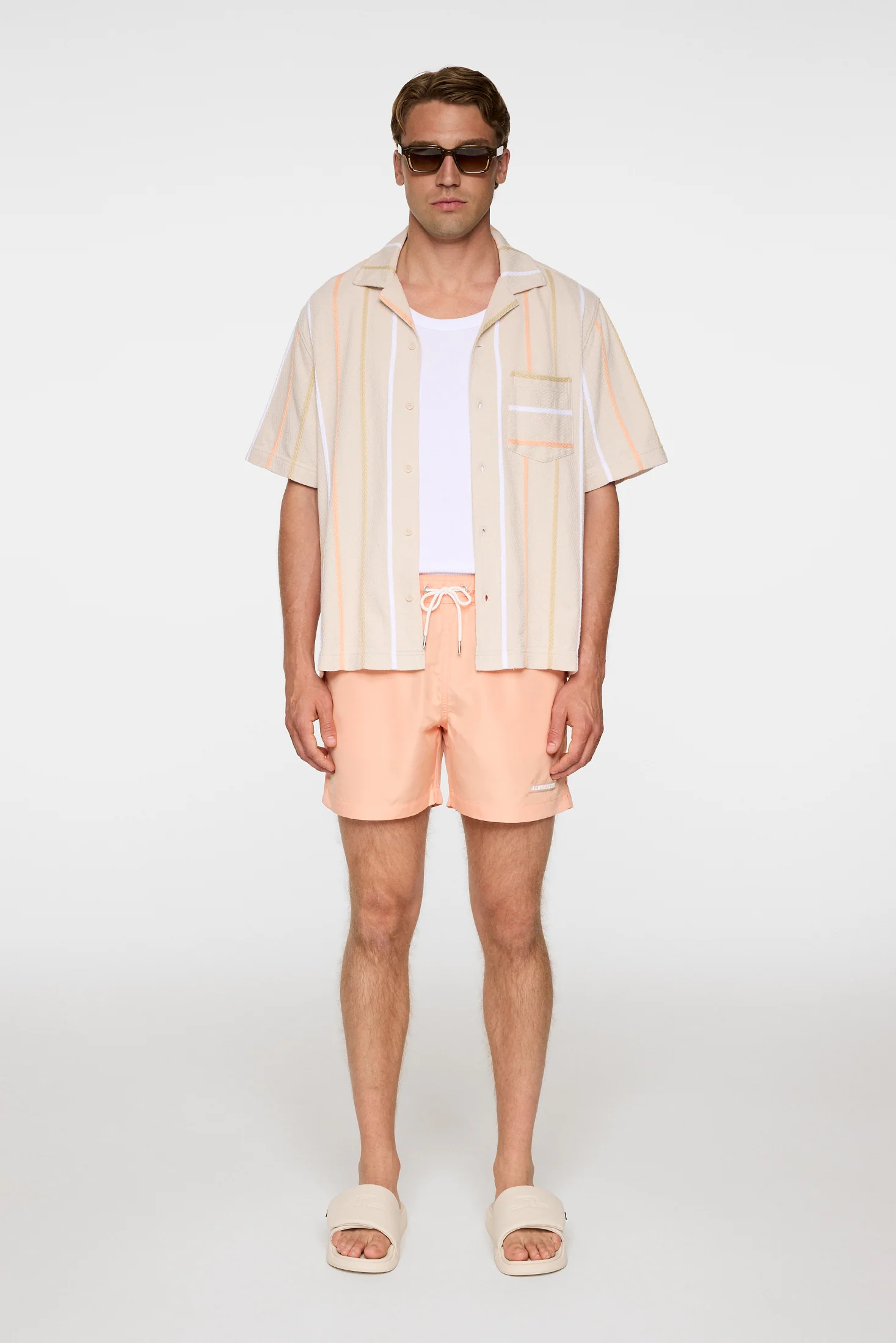 Banks Solid Swim Trunks / Mock Orange - Image 5