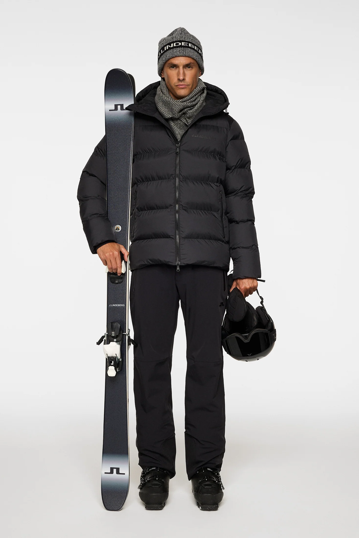 Barek Padded Jacket / Black - Image 4