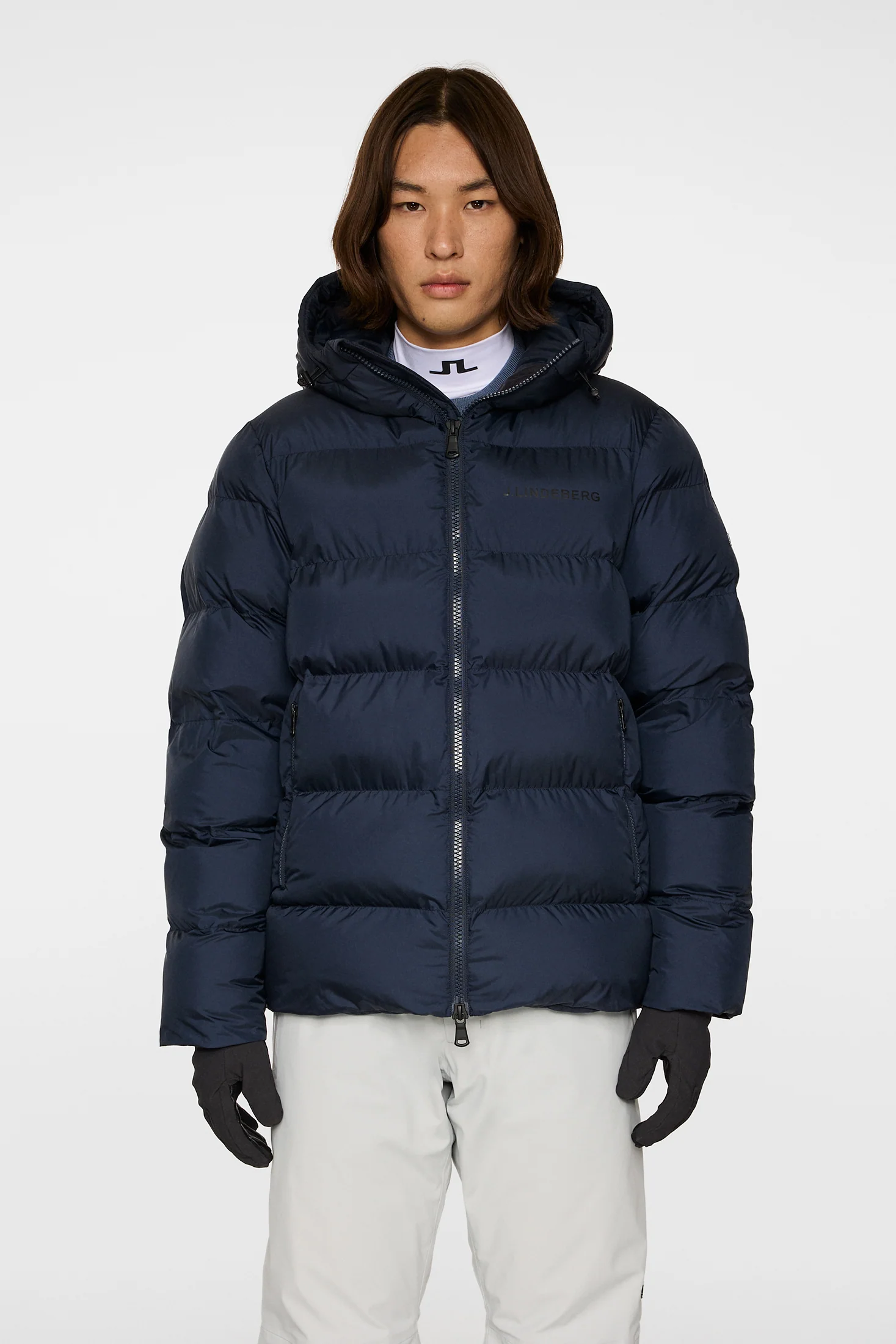 Barek Padded Jacket / JL Navy - Image 2