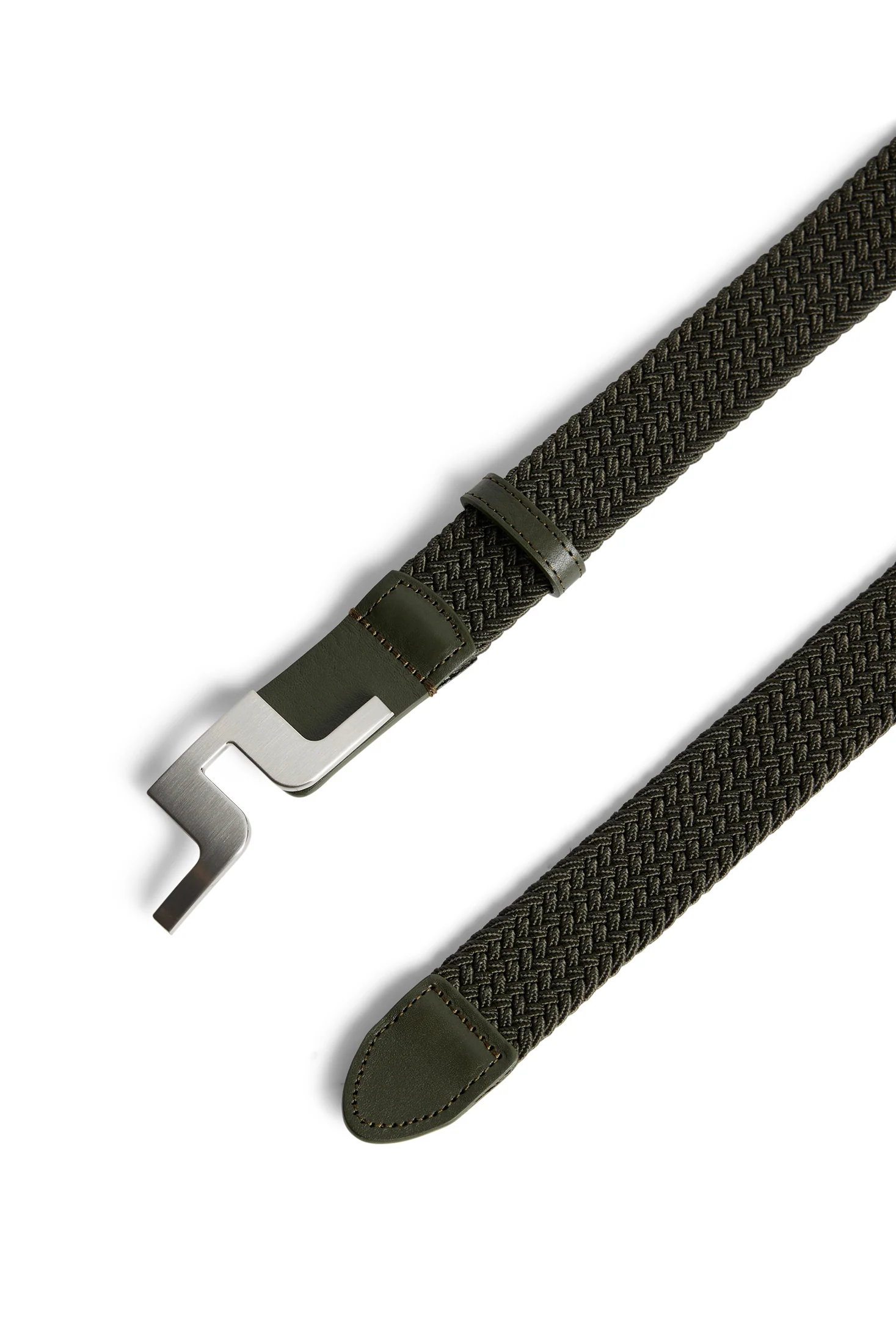 Berry Elastic Belt / Forest Green - Image 3