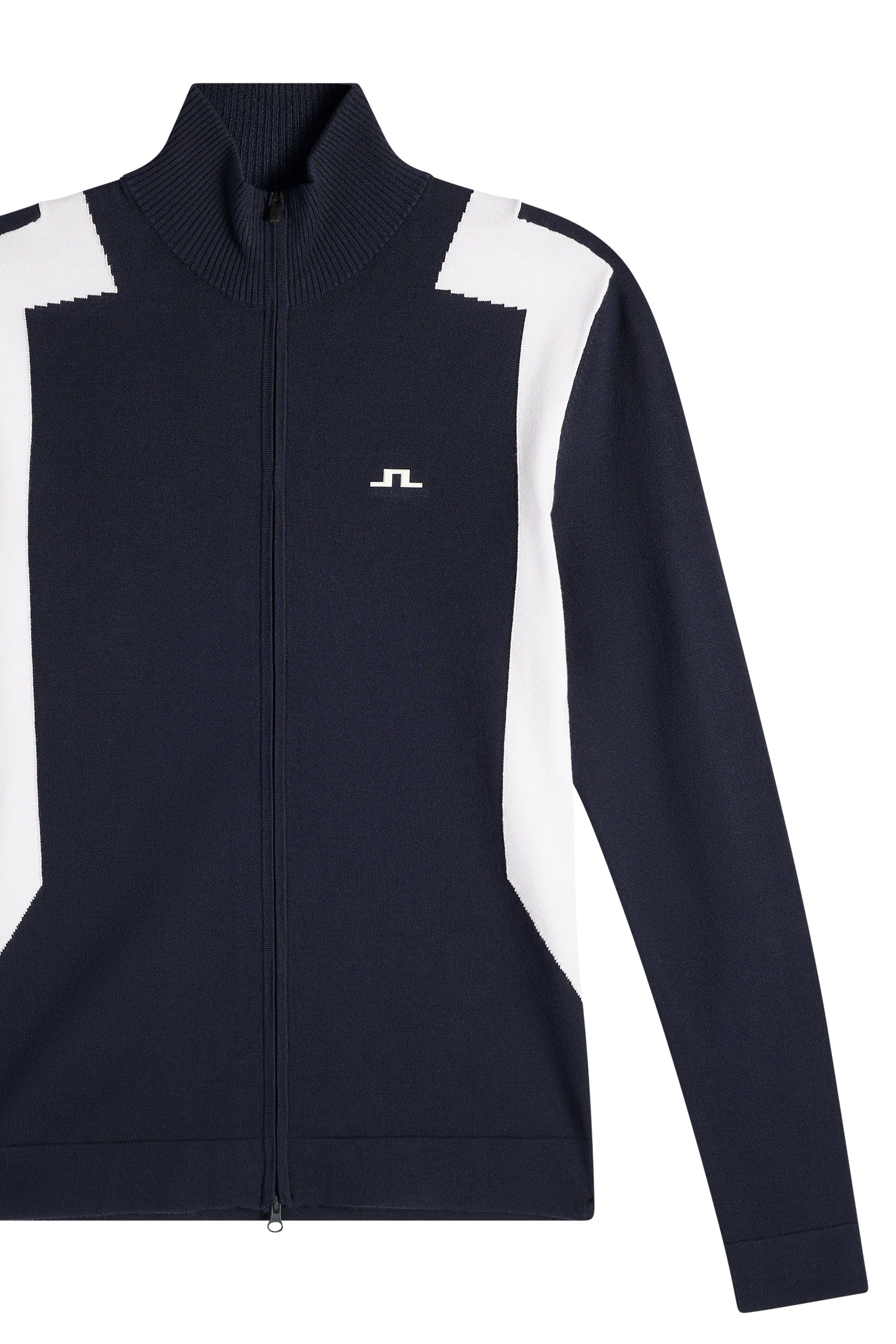 Bianca Knitted Zip Sweater / JL Navy - Image 3