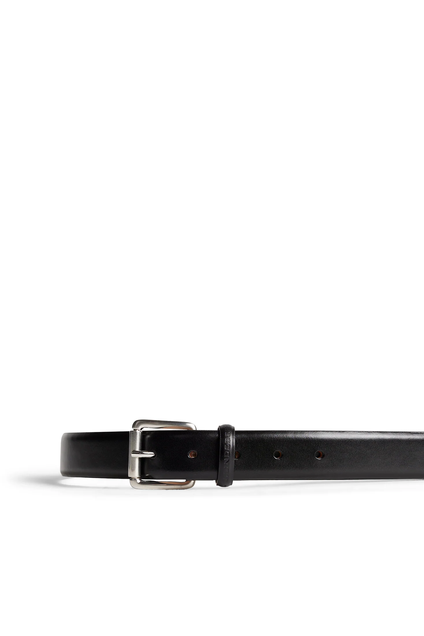 Bill Leather Belt / Black - Image 3