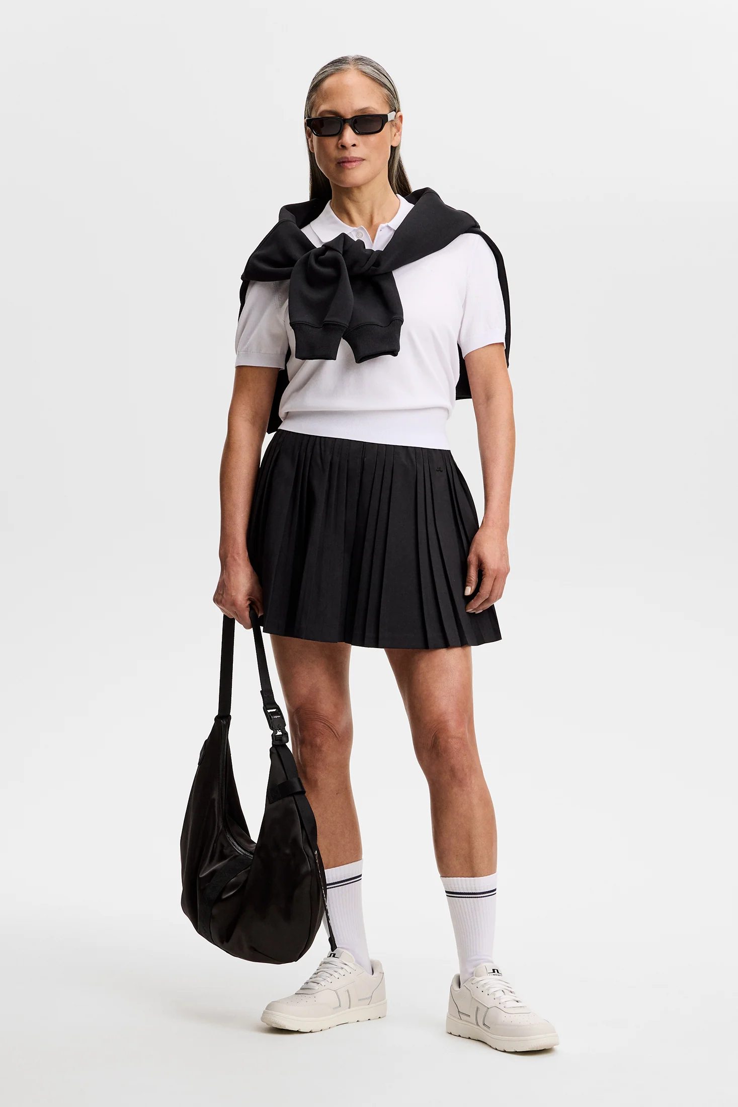 Blake SS Knit Polo / White - Image 4