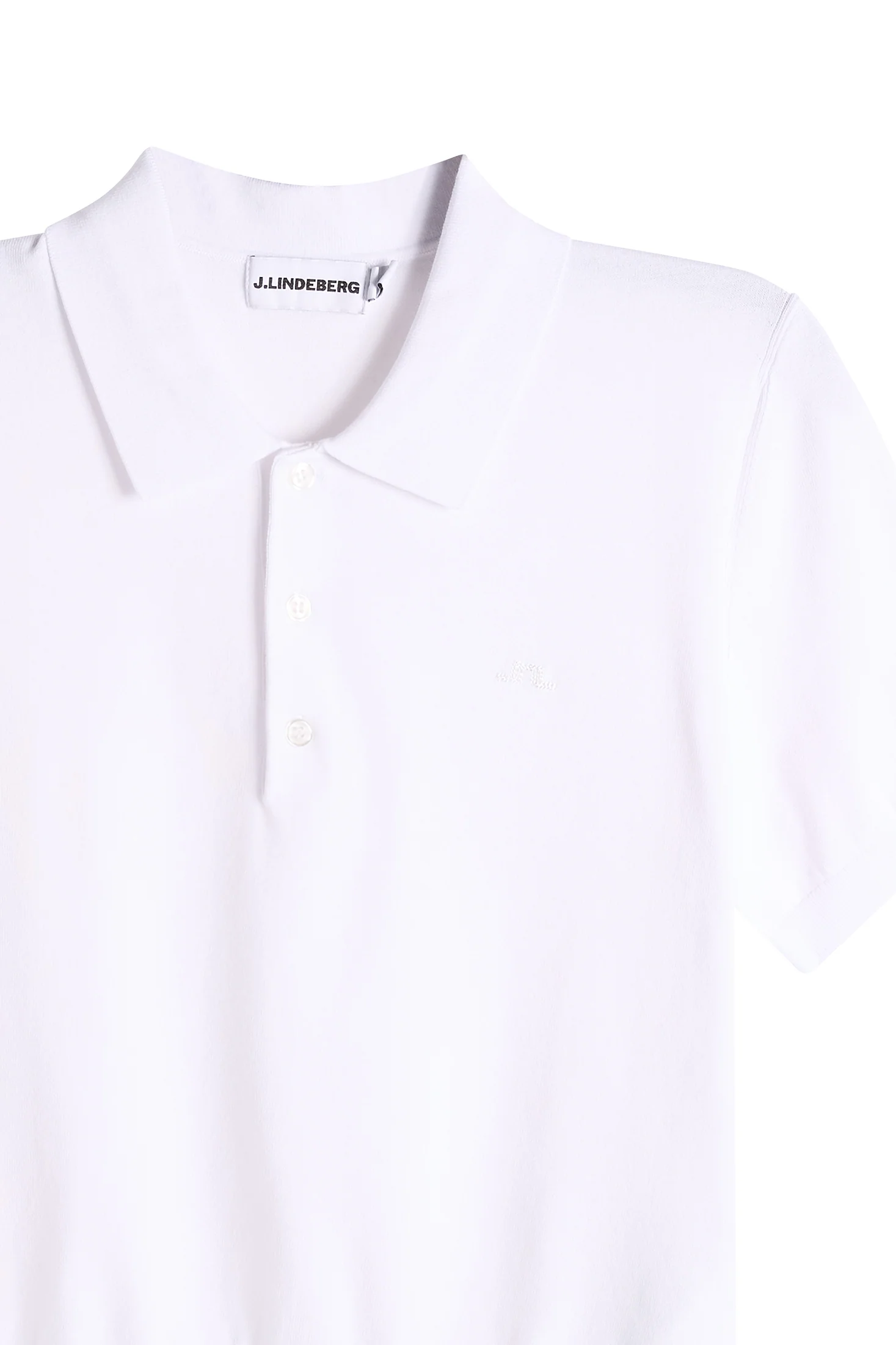Blake SS Knit Polo / White - Image 6