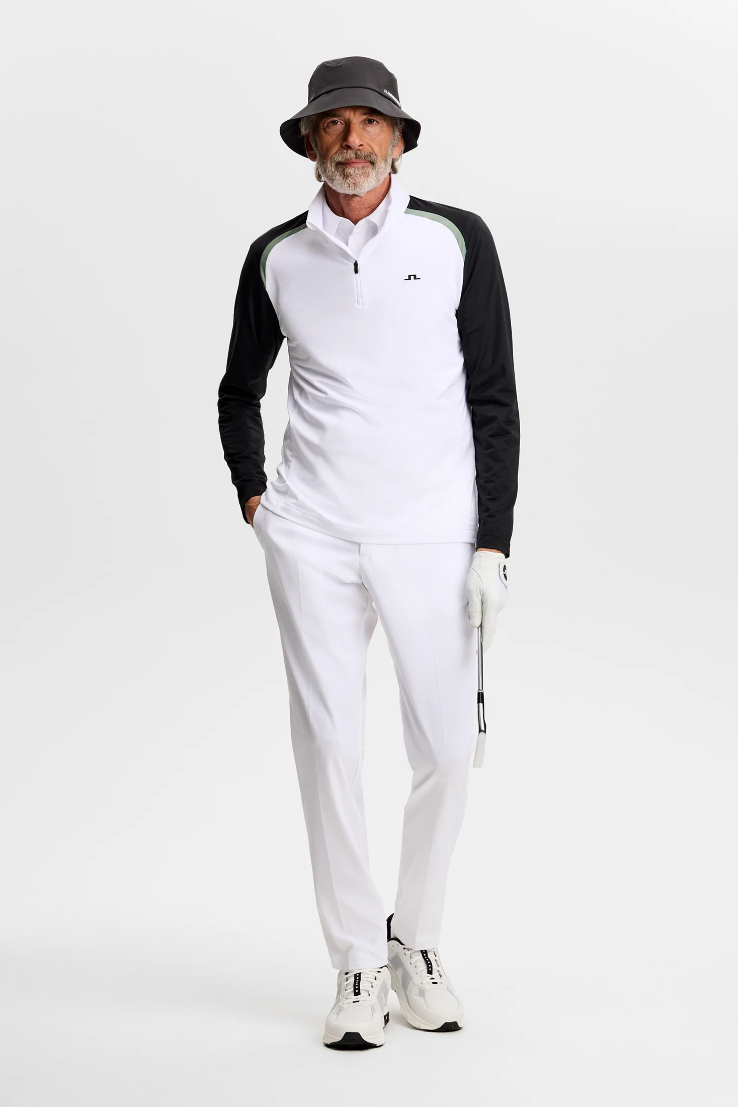 Blake Zip Mid Layer / White - Image 4
