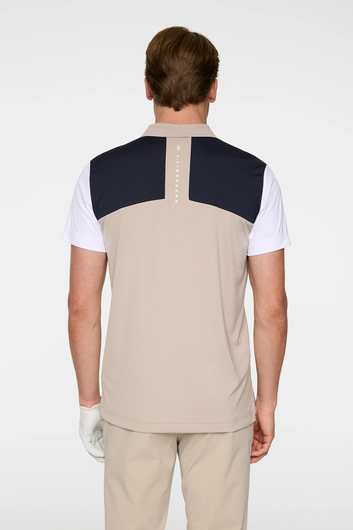 Block Polo / Oyster Brown - Image 4