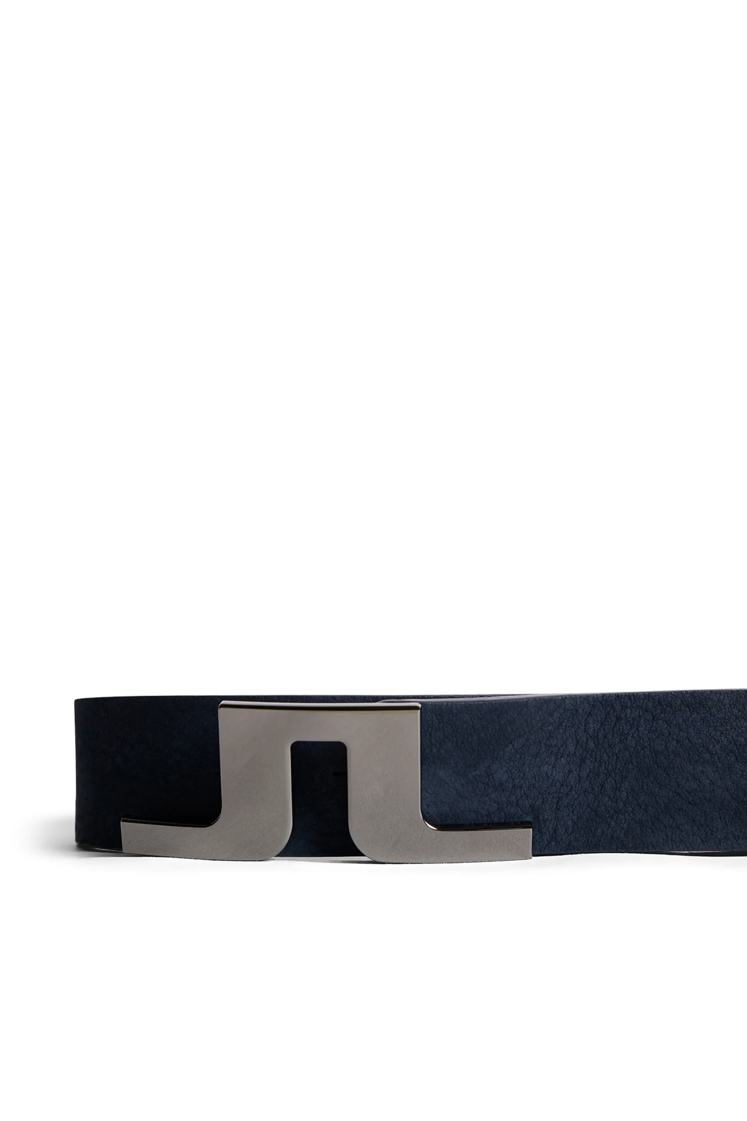 Bridger Nubuck Leather Belt / JL Navy - Image 3