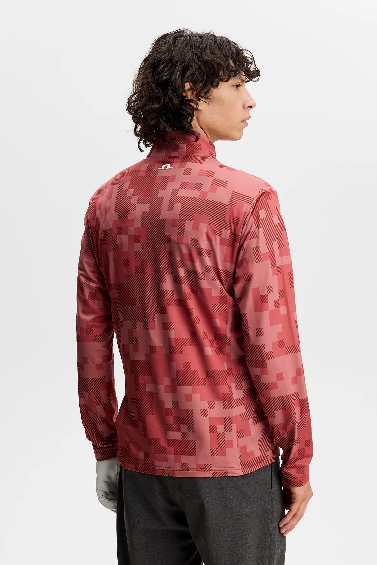 Bridger Tour Print Mid Layer / Tour 26 Tonal Pink L - Image 4
