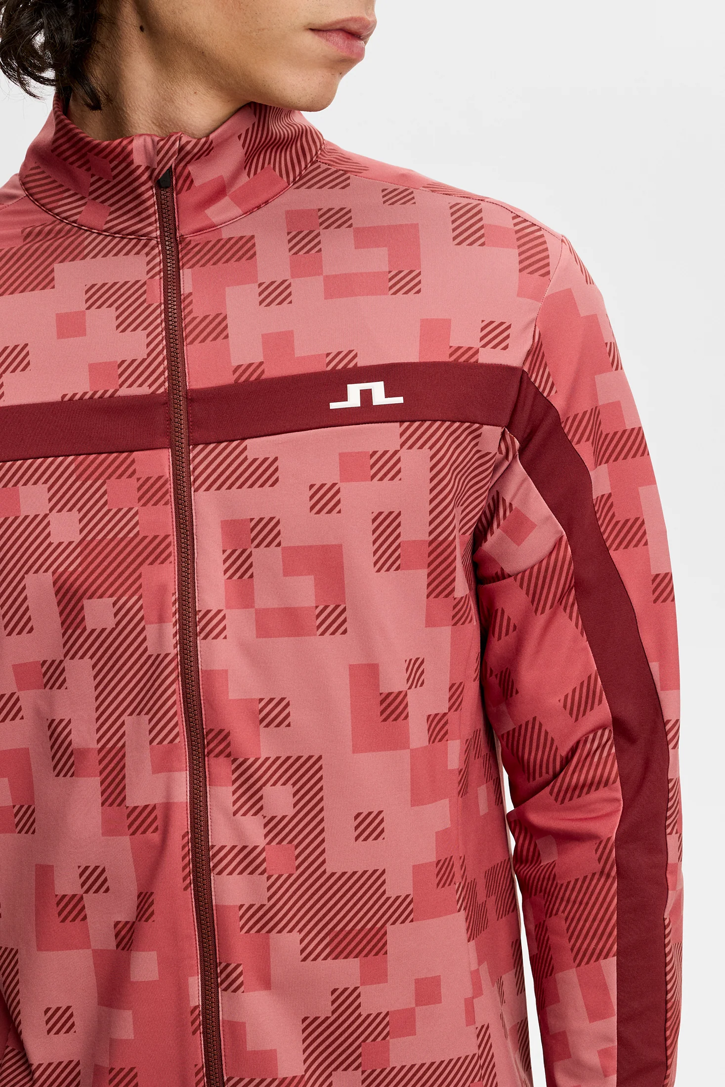 Bridger Tour Print Mid Layer / Tour 26 Tonal Pink L - Image 7