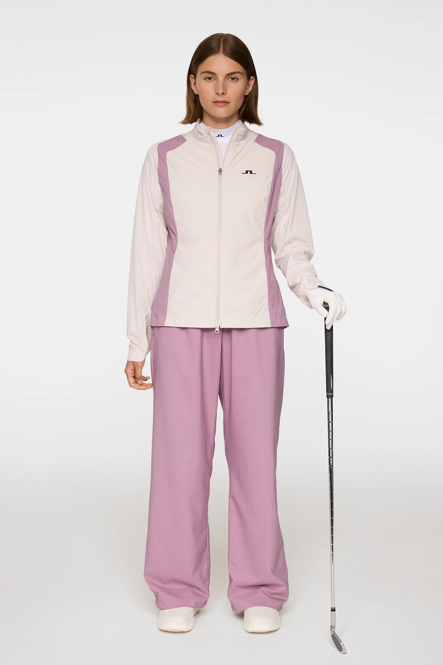 Brooks Zip Jacket / Grey Lilac - Image 4