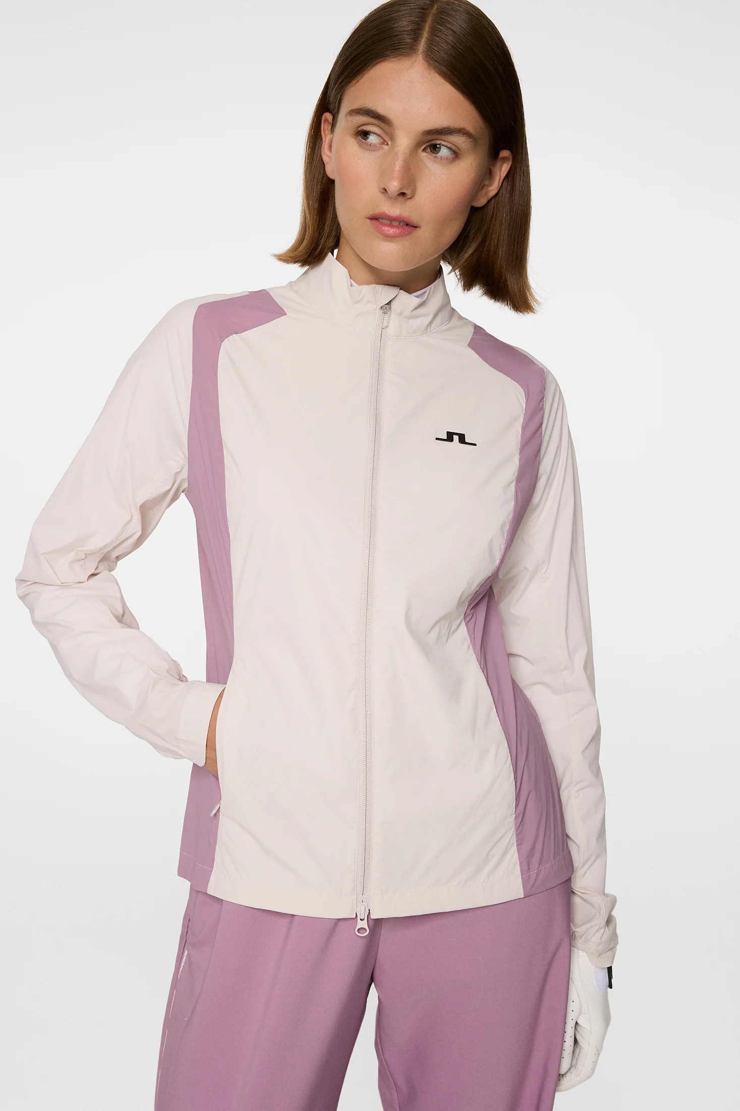 Brooks Zip Jacket / Grey Lilac - Image 5