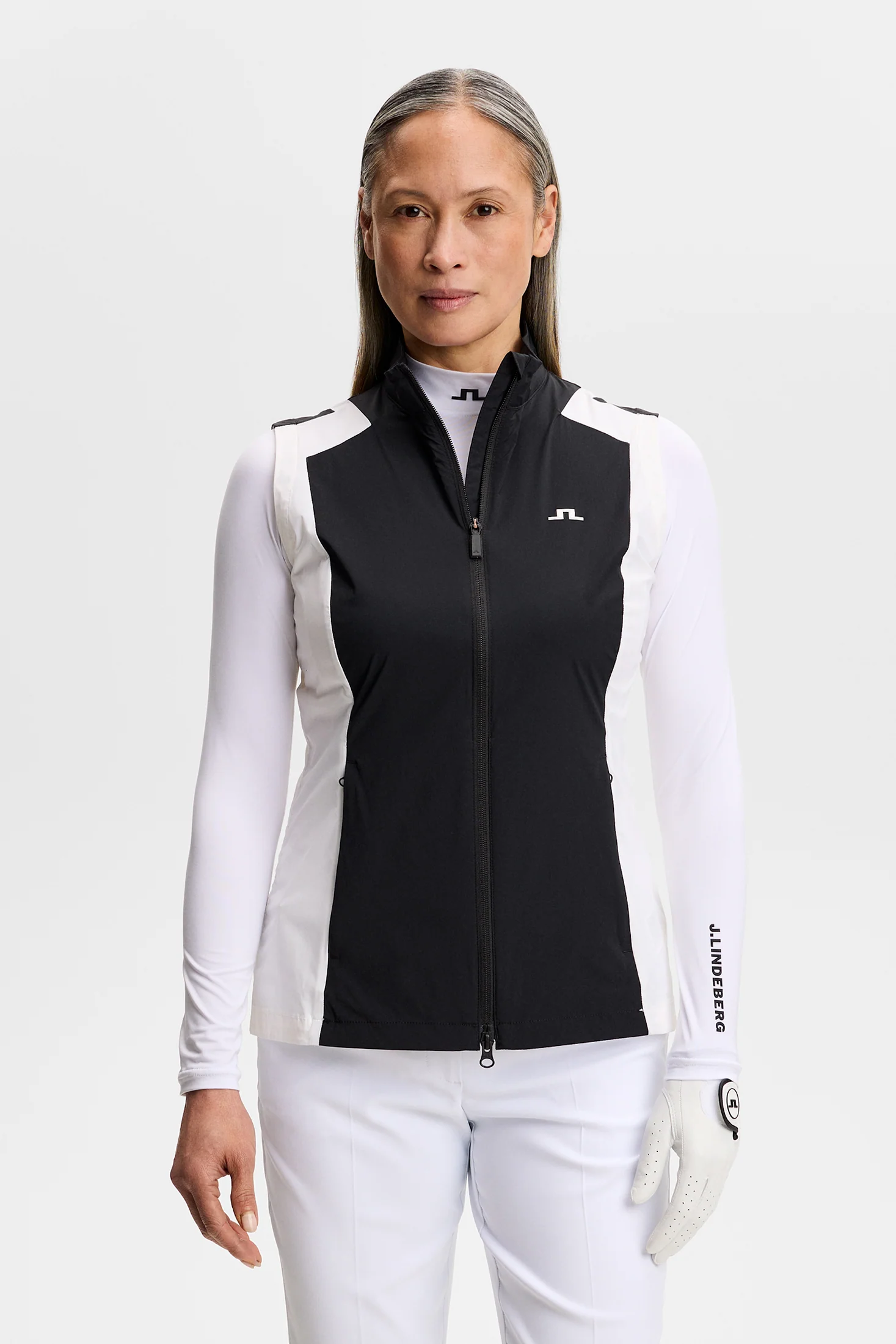 Brooks Zip Packable Vest / Black - Image 2