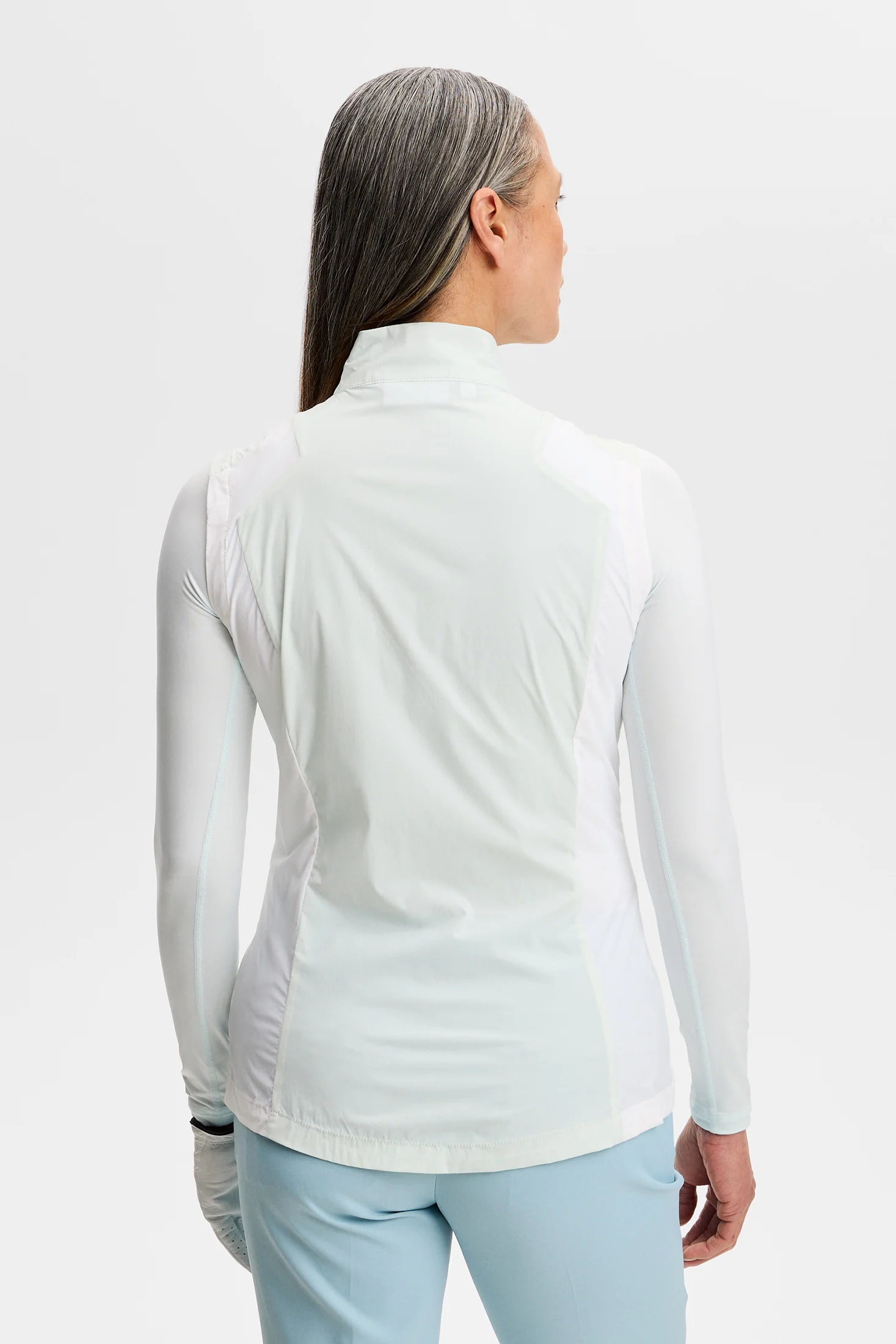Brooks Zip Packable Vest / Sky Light - Image 4