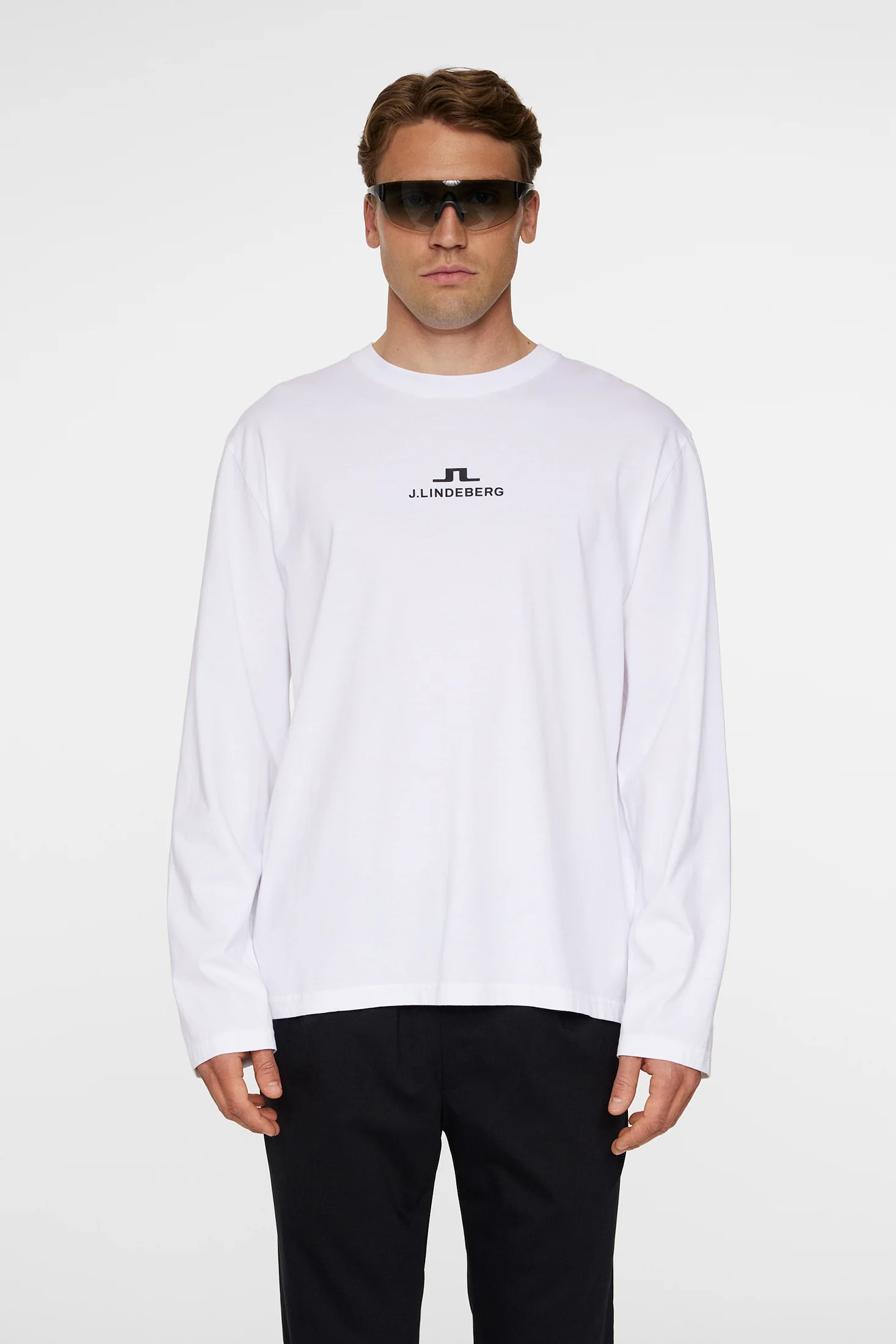 Cale Logo Longsleeve T-shirt / White - Image 3