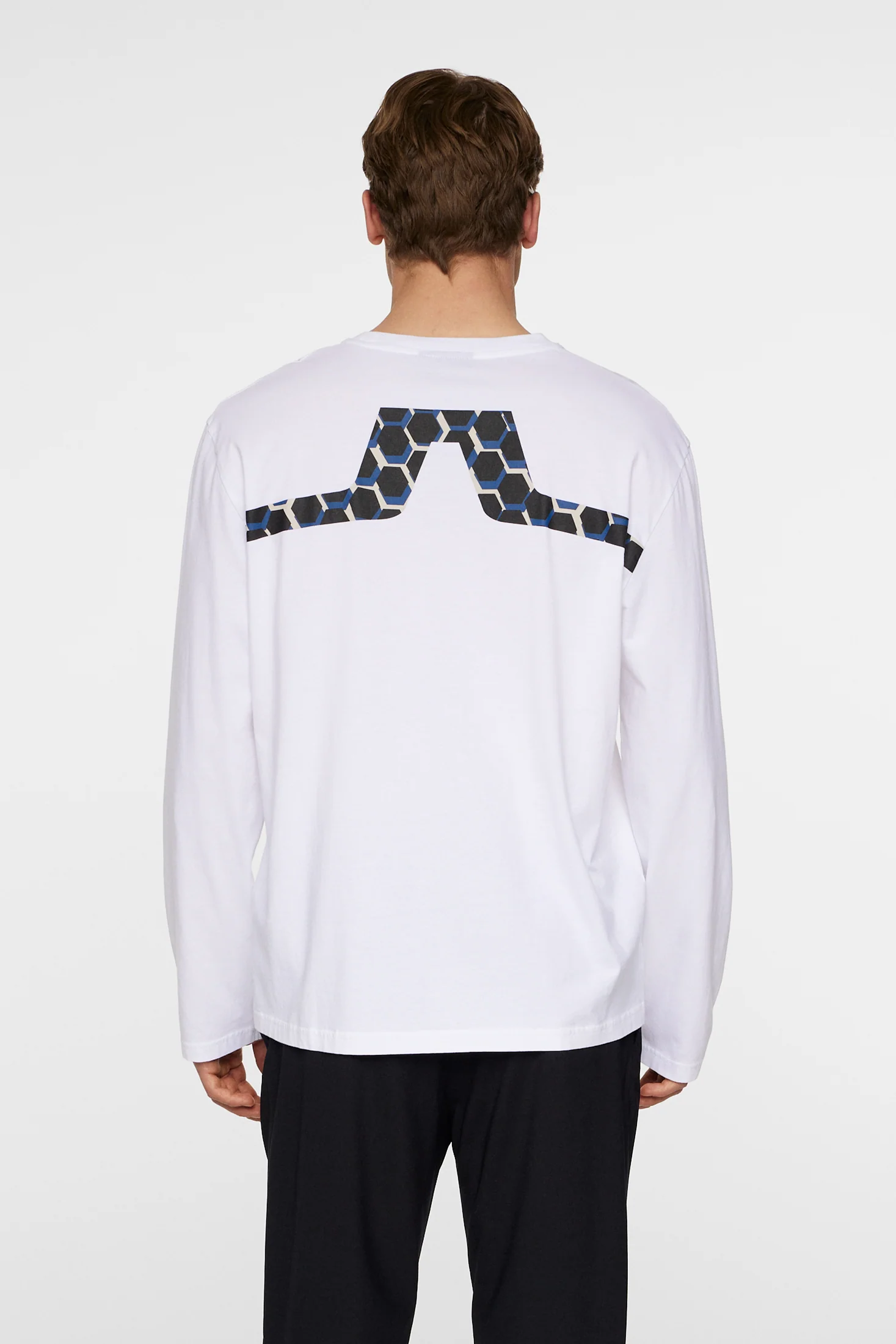 Cale Logo Longsleeve T-shirt / White - Image 4