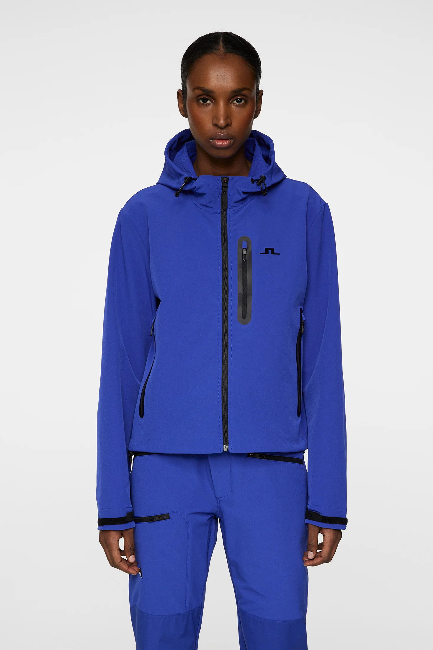 Camila Cropped Softshell Jkt / Clematis Blue - Image 3