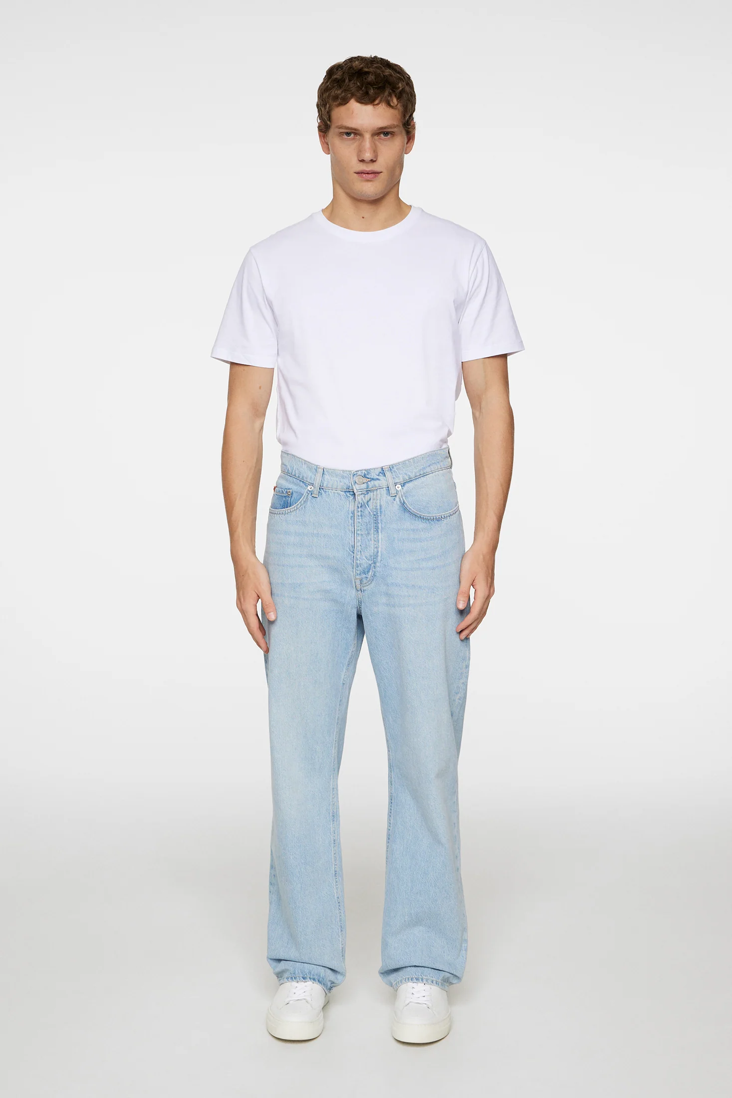 Cart Super Stone Wide Jeans / Light Blue - Image 5