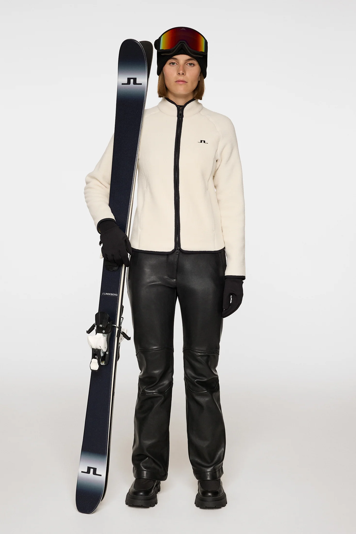 Catherine Fleece Mid Layer / Moonbeam - Image 4