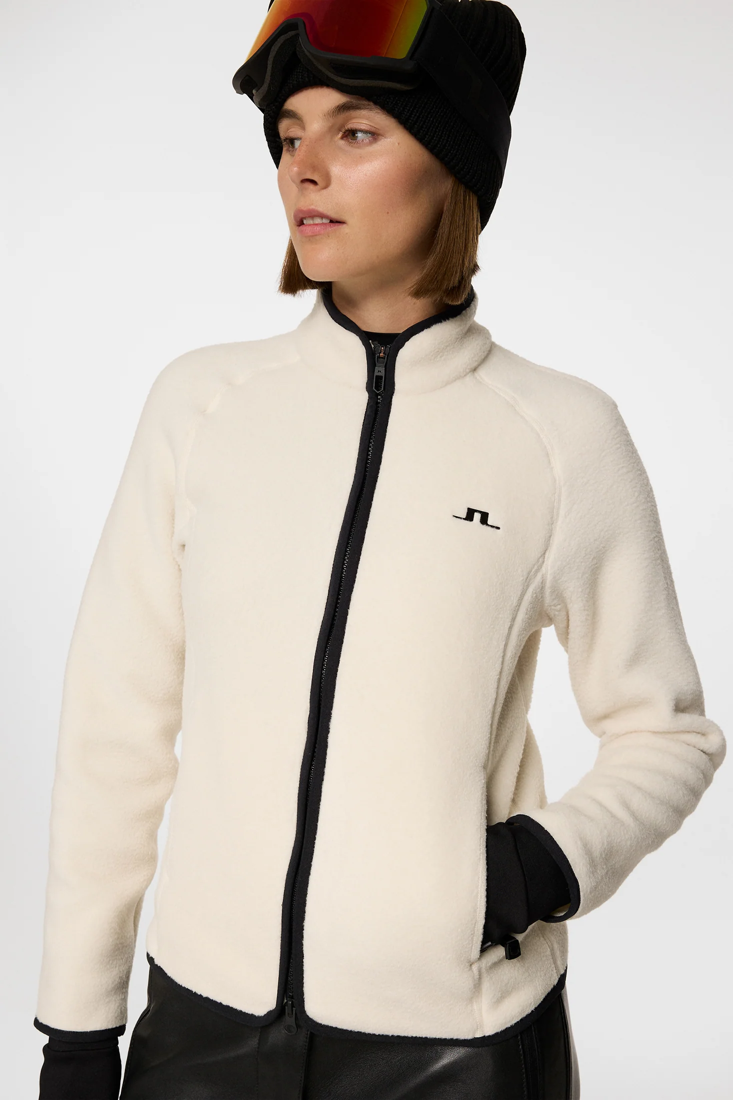 Catherine Fleece Mid Layer / Moonbeam - Image 5