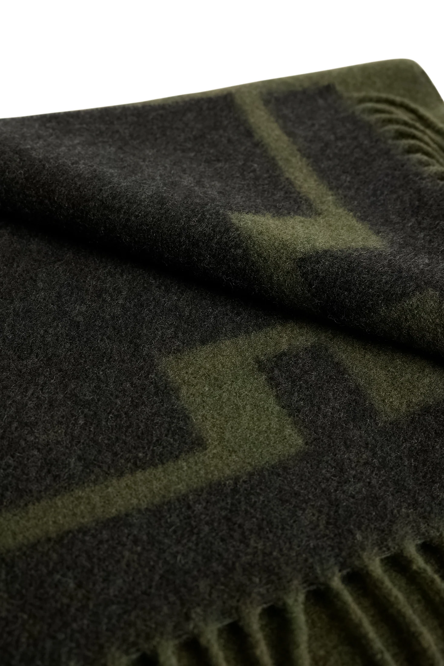 Champ Double Sided  Scarf / Forest Green - Image 3