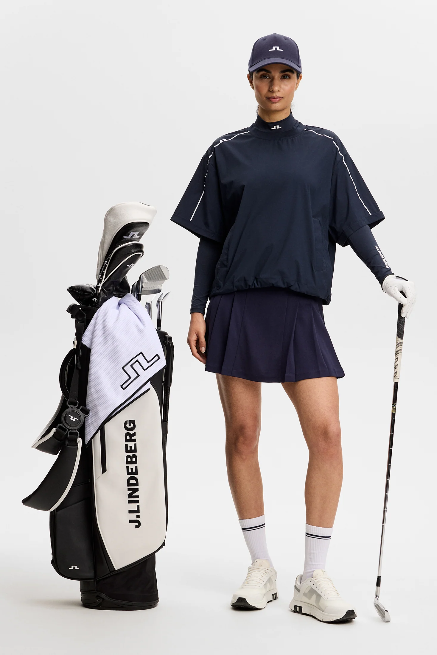 Charley Windbreaker Shirt / JL Navy - Image 4