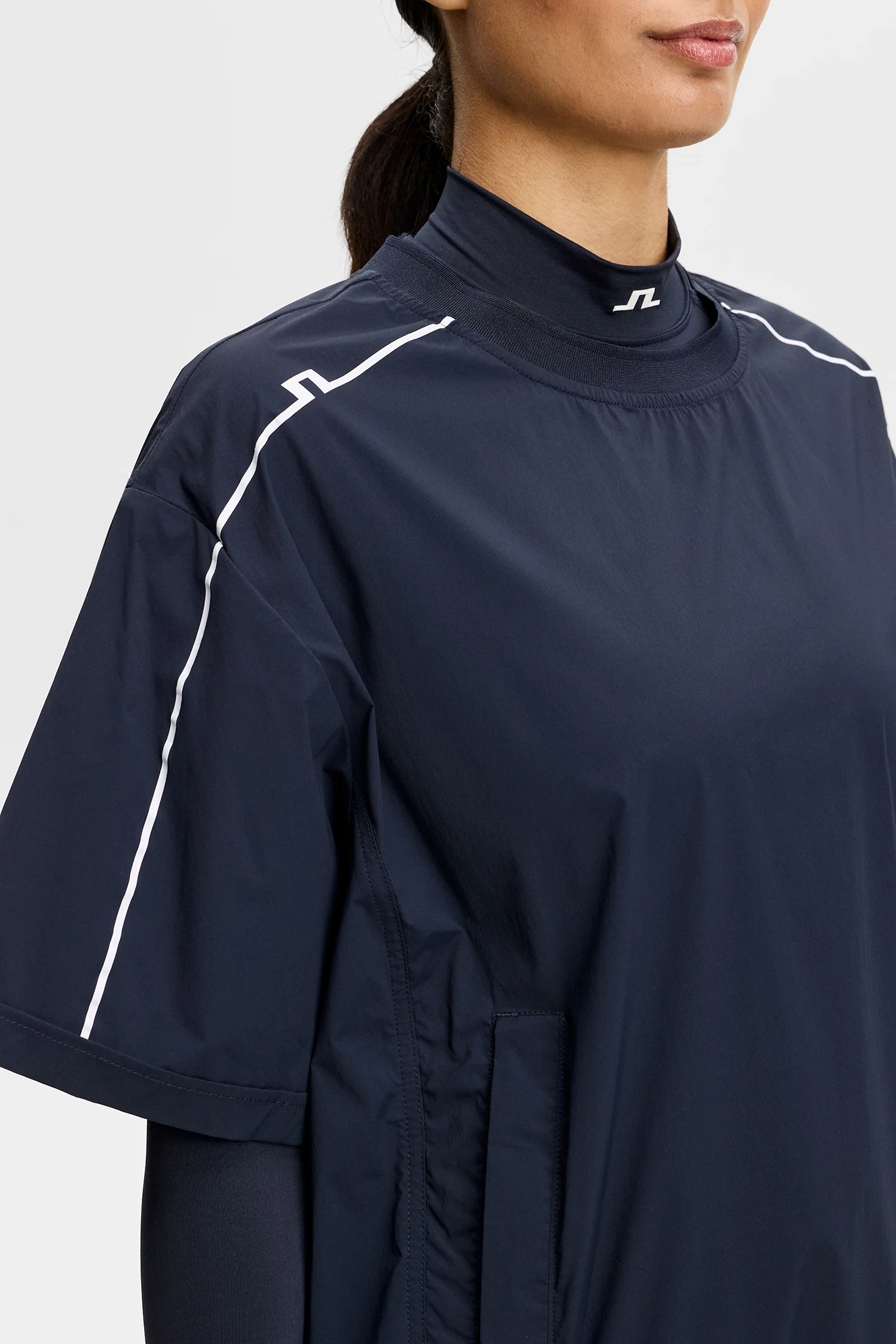 Charley Windbreaker Shirt / JL Navy - Image 5
