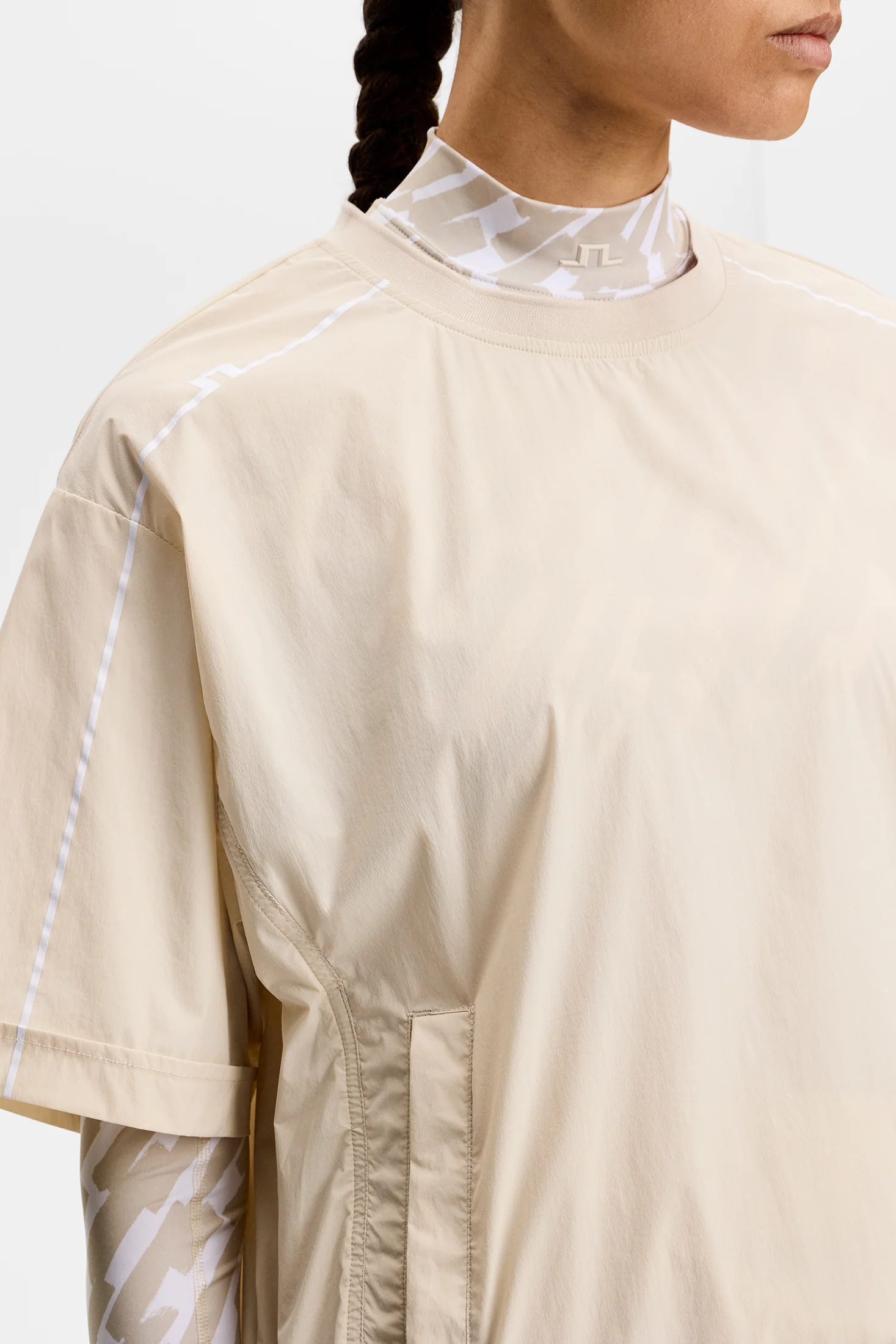 Charley Windbreaker Shirt / Moonbeam - Image 5