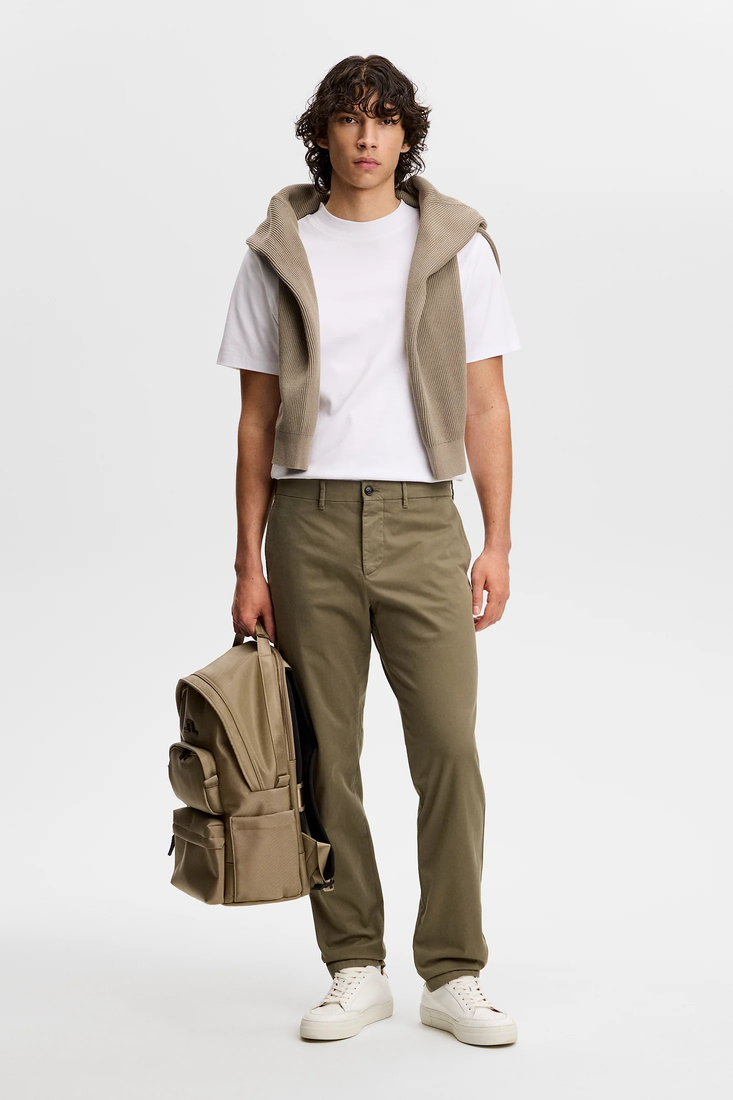 Chaze Cotton Stretch Pants / Kalamata - Image 5
