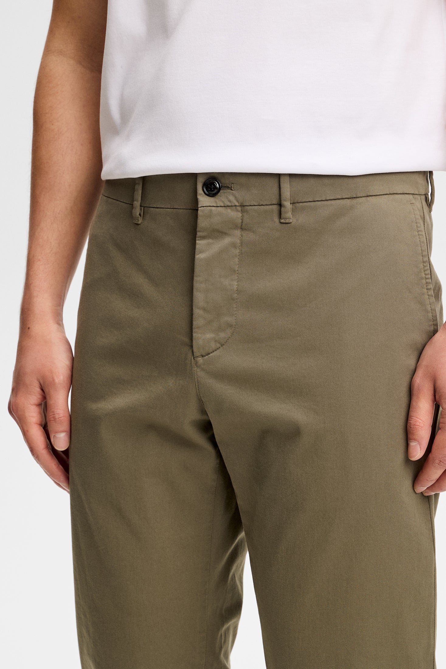 Chaze Cotton Stretch Pants / Kalamata - Image 6