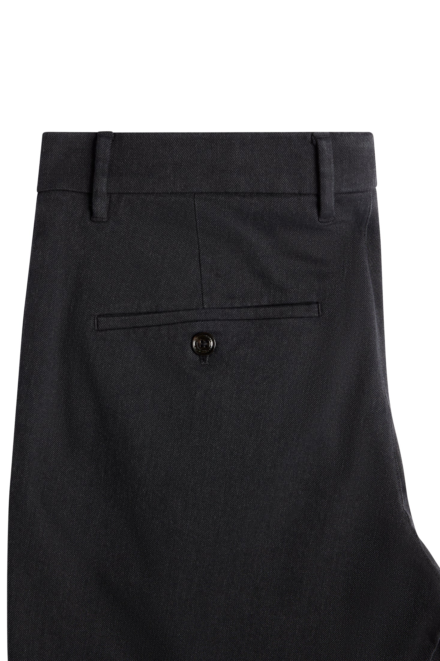 Ched Flannel Twill Pants / Dark Grey Melange - Image 2