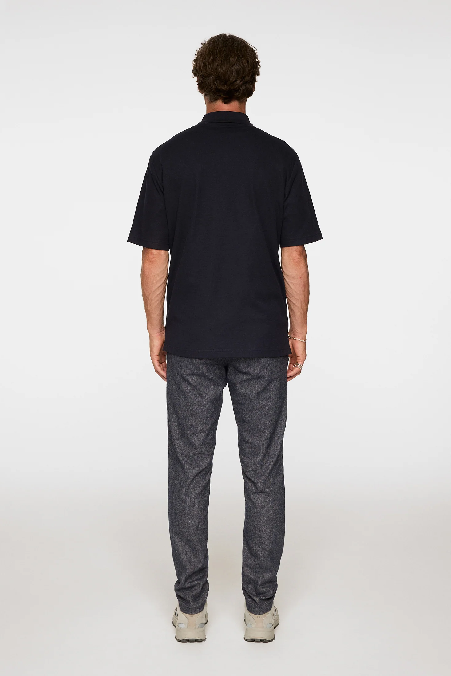 Ched Micro Pattern Pants / Vintage Indigo - Image 3