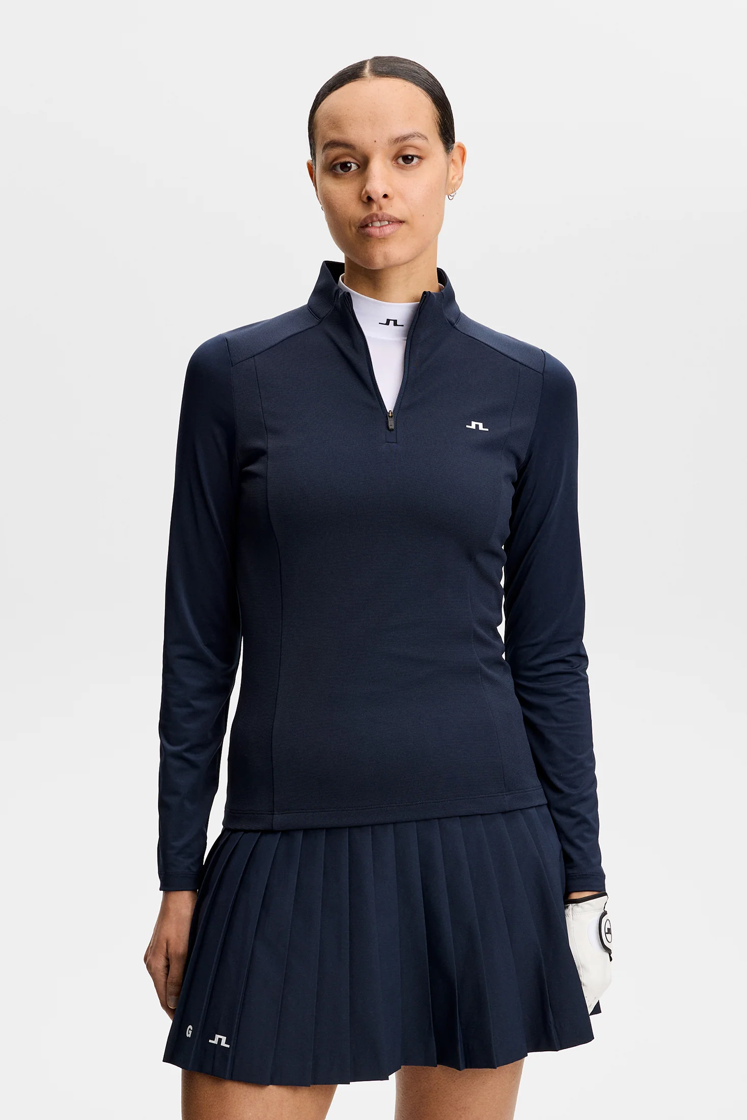Cindy Quarter Zip Mid Layer / JL Navy - Image 3
