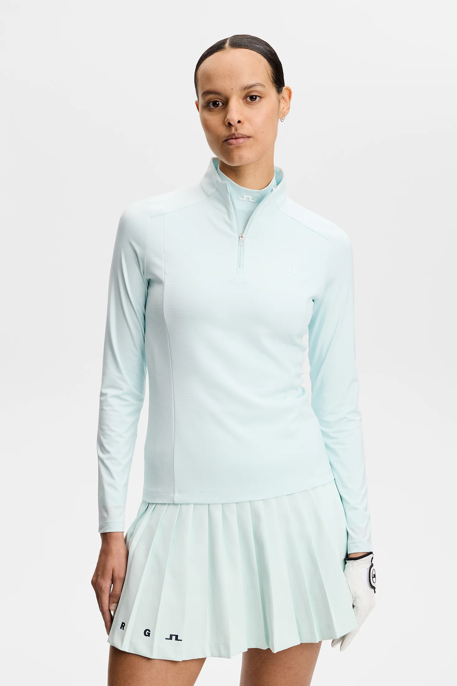 Cindy Quarter Zip Mid Layer / Sky Light - Image 3