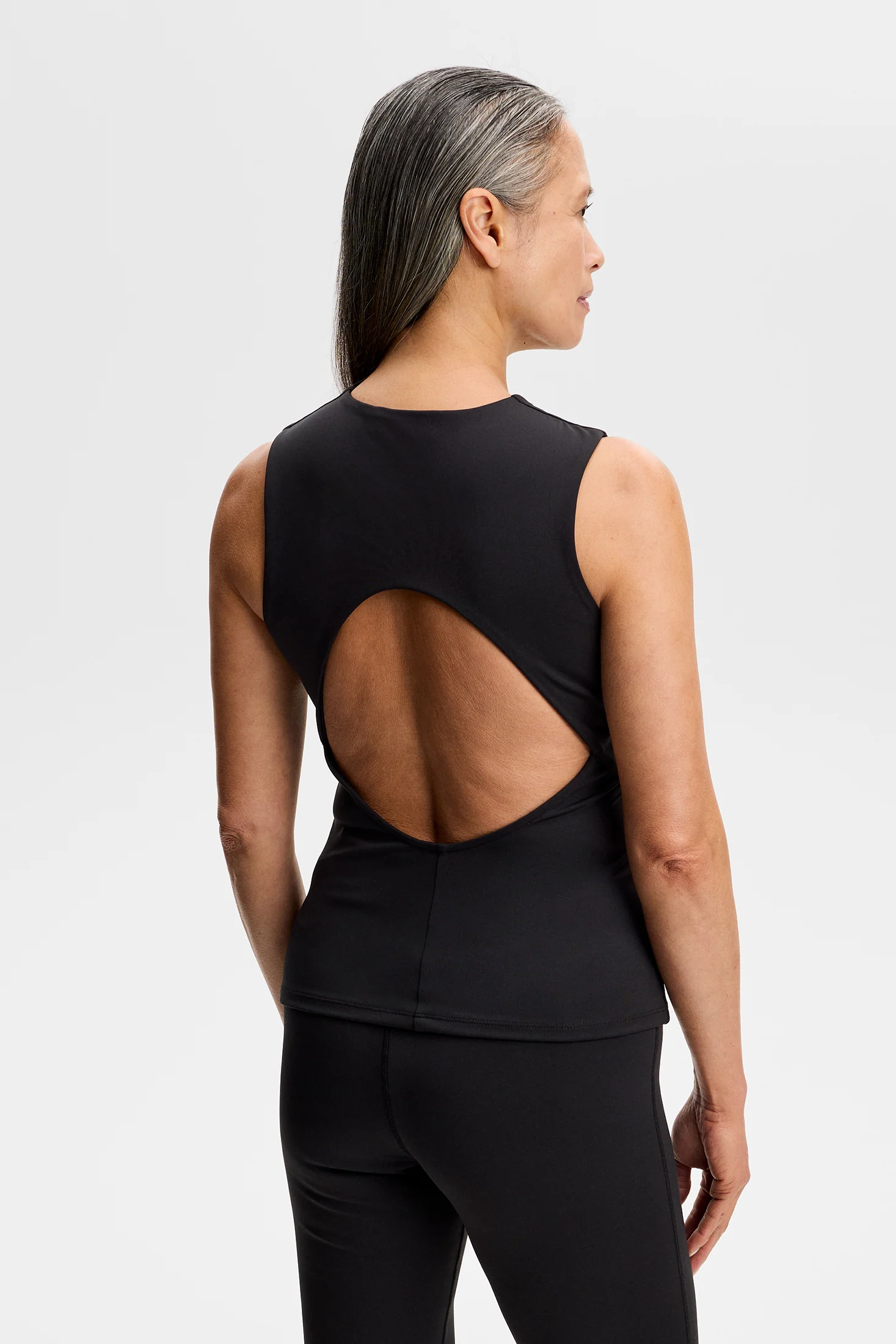 Clarisse Sleeveless Top / Black - Image 6