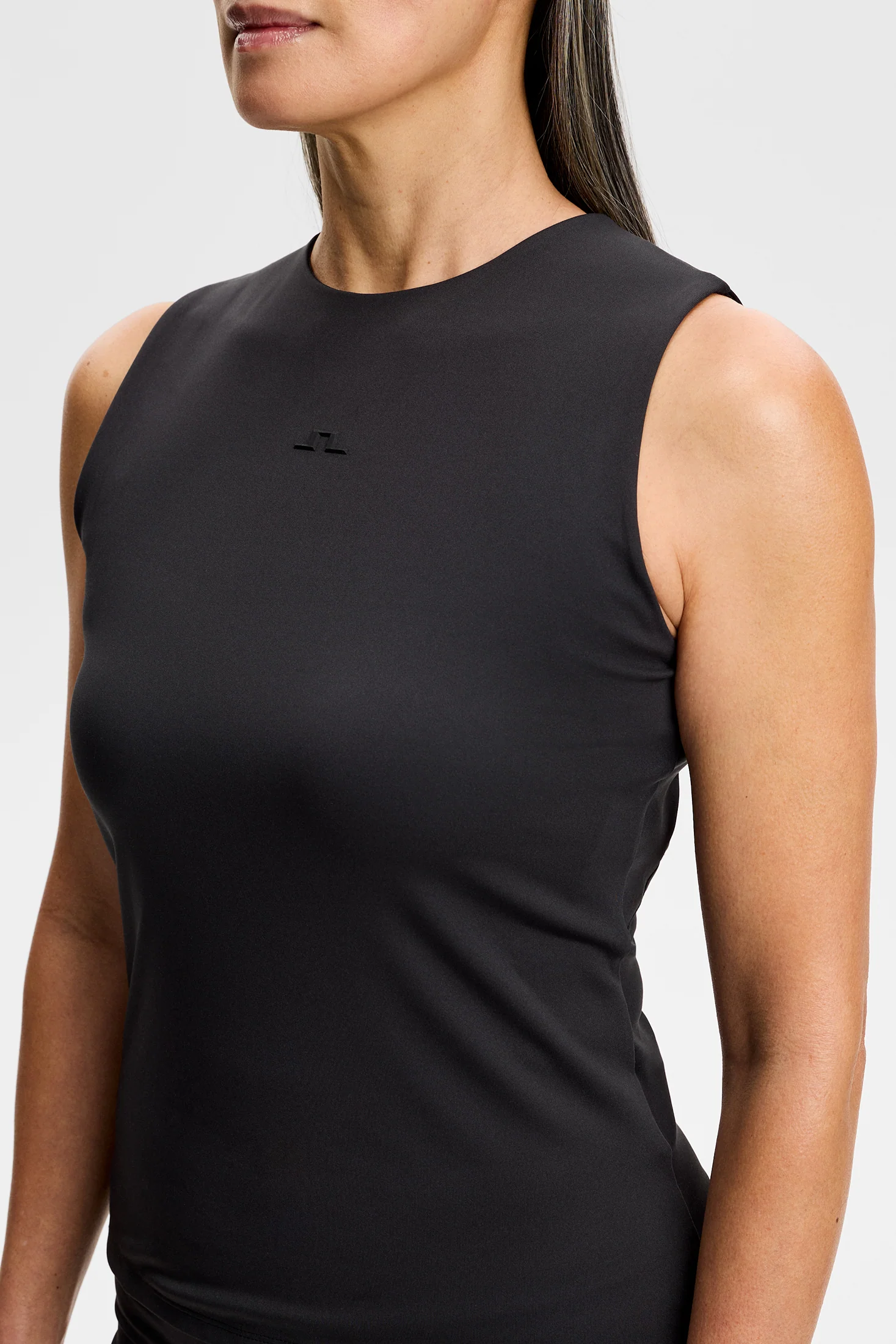 Clarisse Sleeveless Top / Black - Image 8
