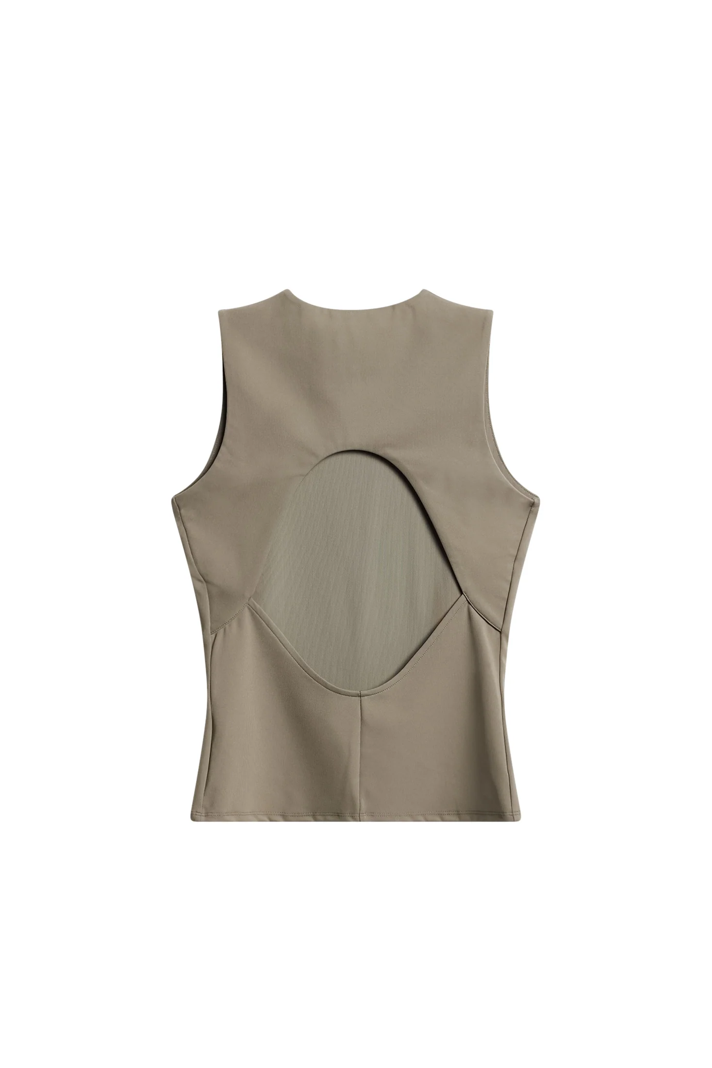 Clarisse Sleeveless Top / Brindle - Image 2