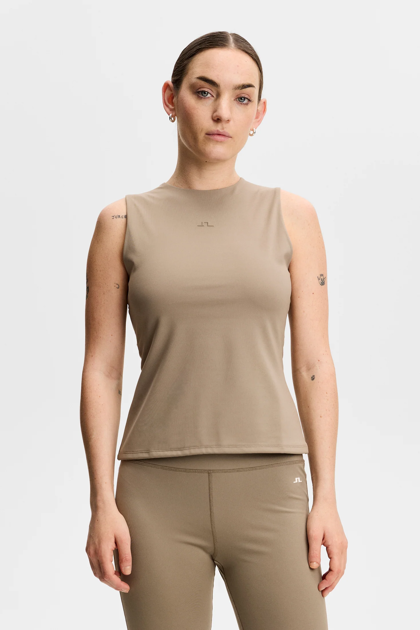 Clarisse Sleeveless Top / Brindle - Image 3