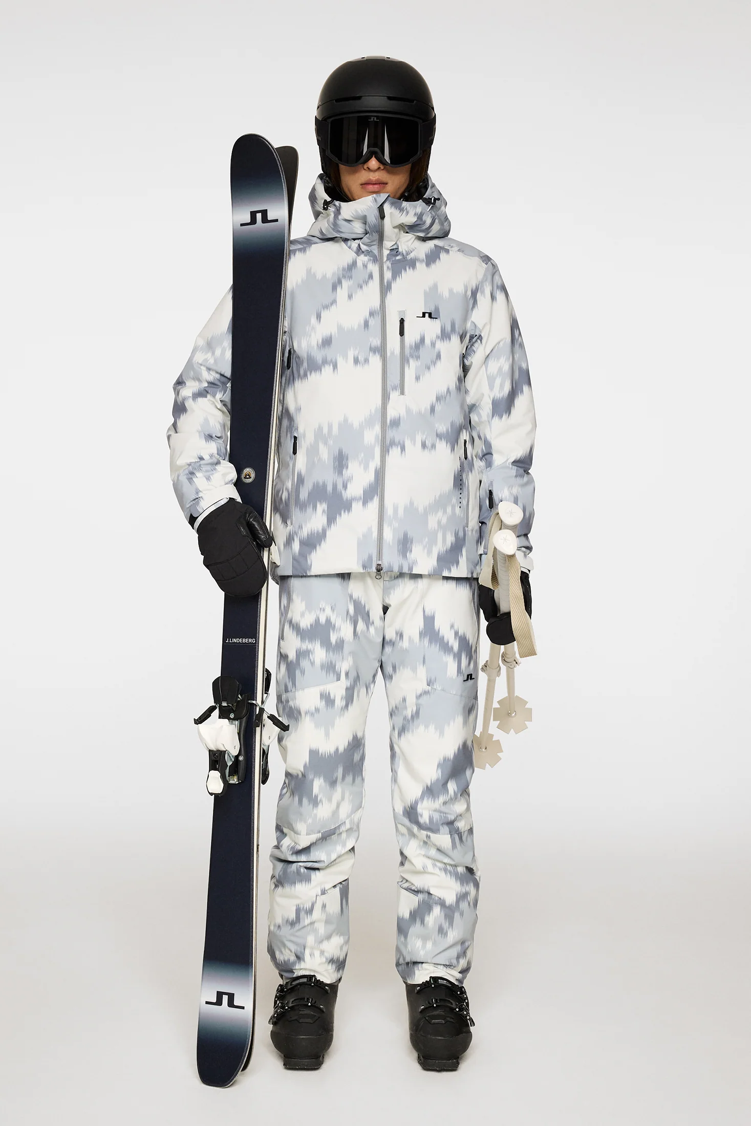 Clarke Pant Printed / Warp Night Owl L - Image 4