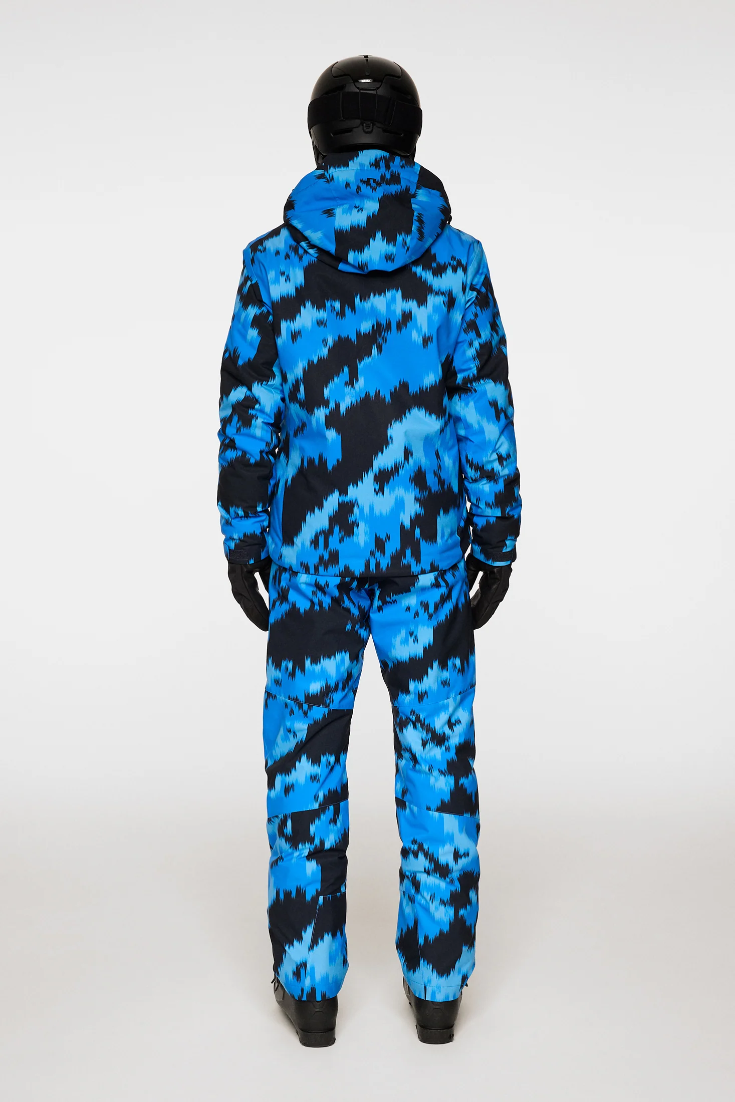 Clarke Pant Printed / Warp Sonic Blue L - Image 2