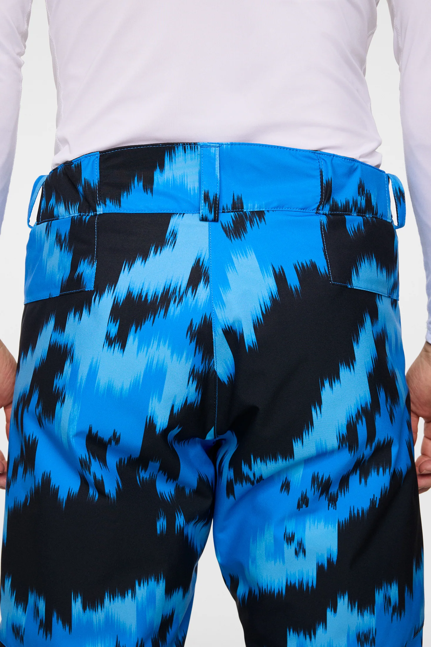 Clarke Pant Printed / Warp Sonic Blue L - Image 5