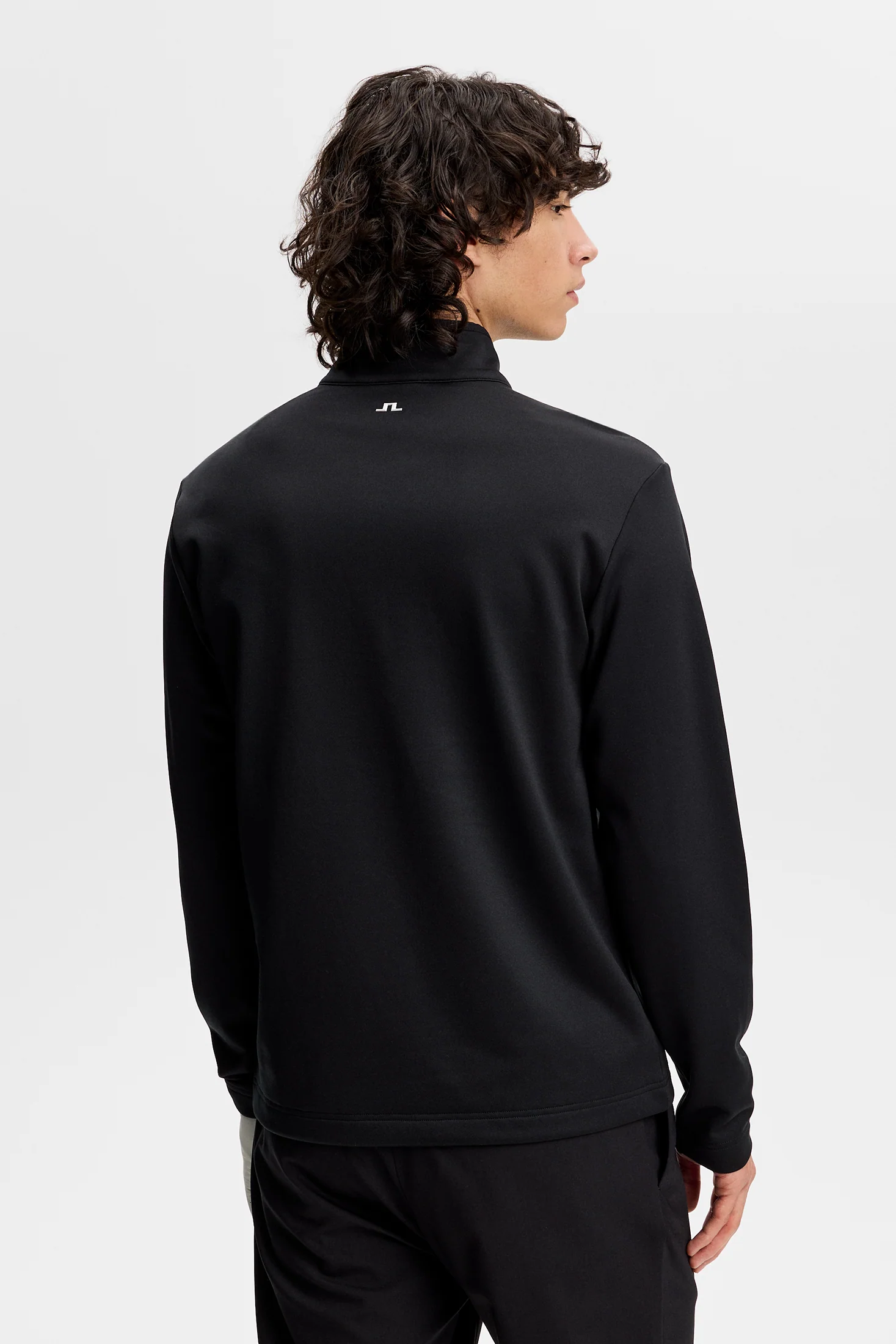 Clide Quarter Zip Mid Layer / Black - Image 3