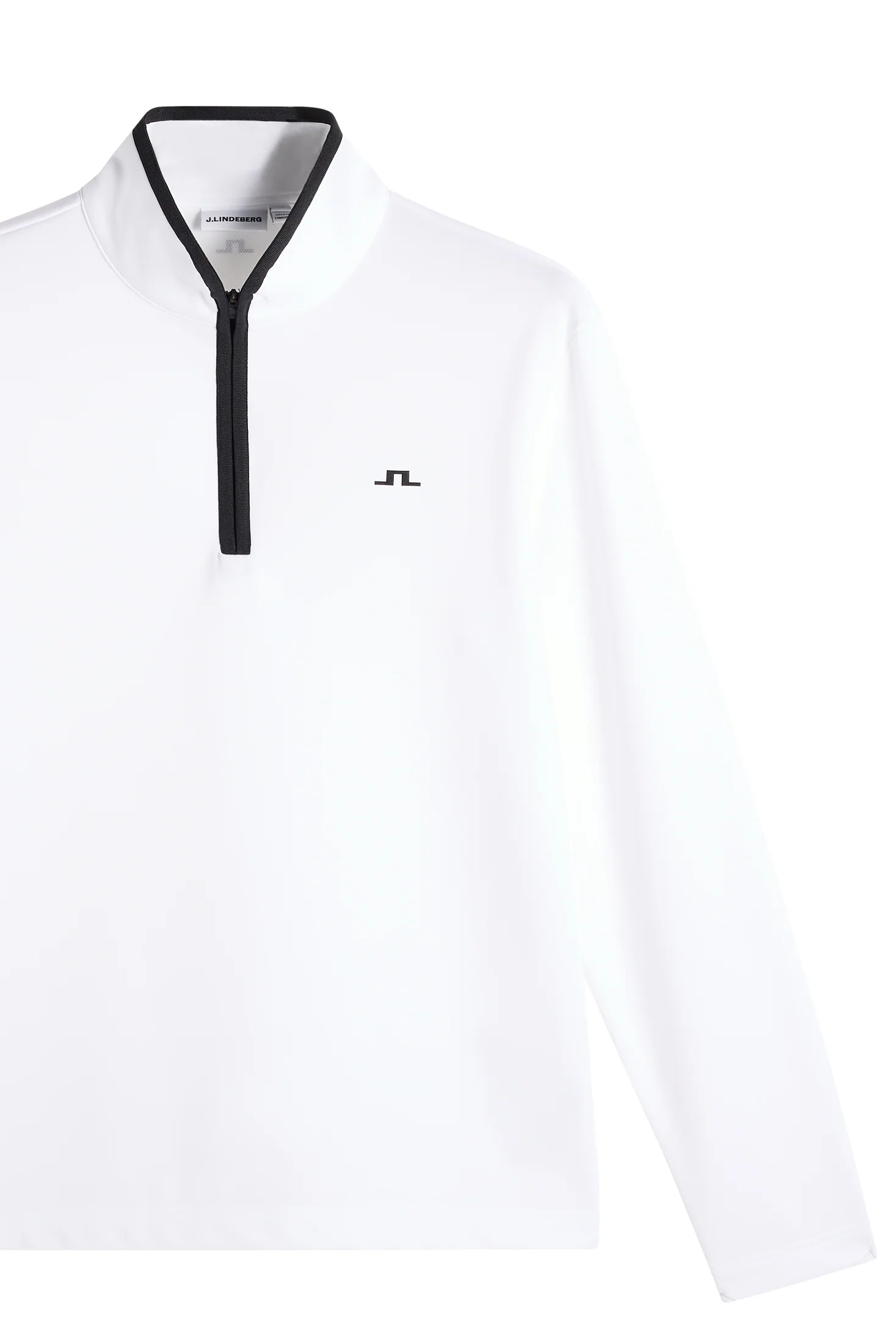 Clide Quarter Zip Mid Layer / White - Image 2