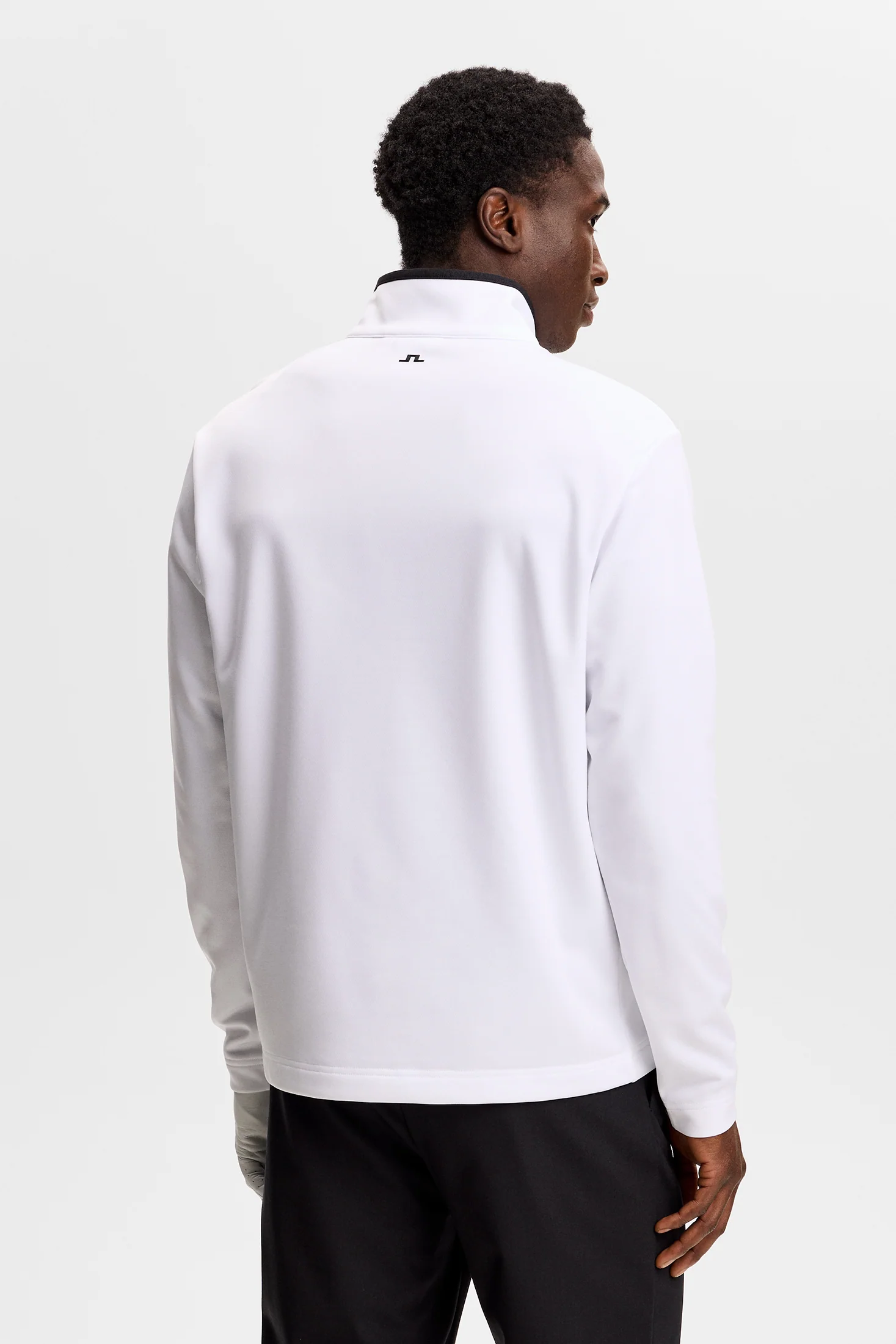 Clide Quarter Zip Mid Layer / White - Image 4