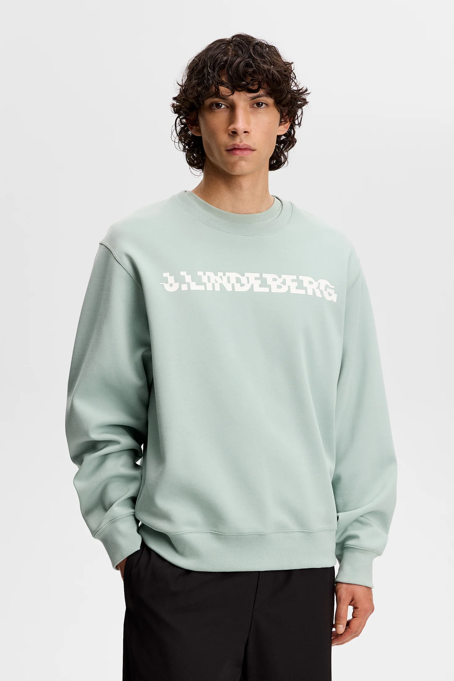 Club Printed  Crew Neck / Jadeite - Image 2