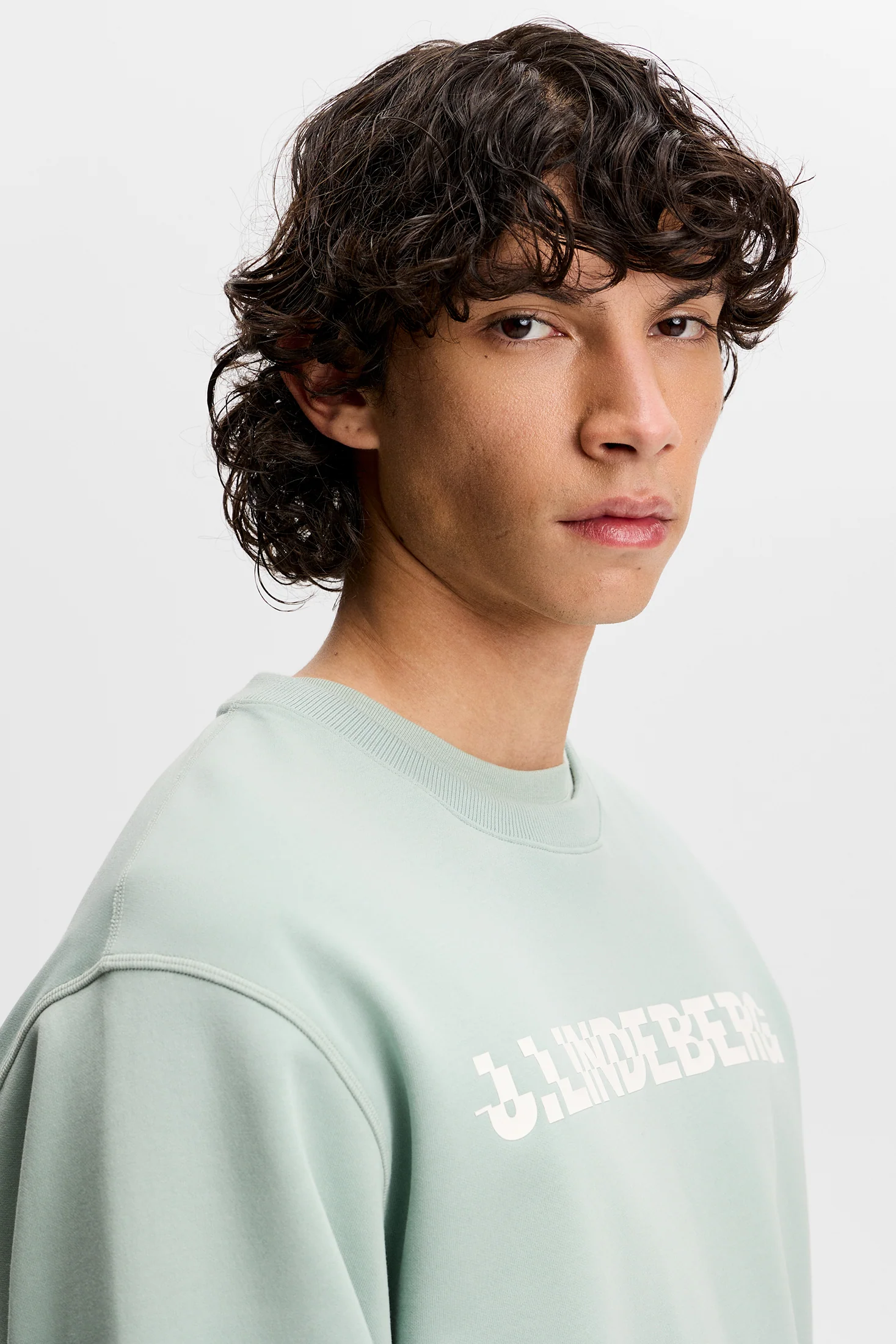 Club Printed  Crew Neck / Jadeite - Image 5