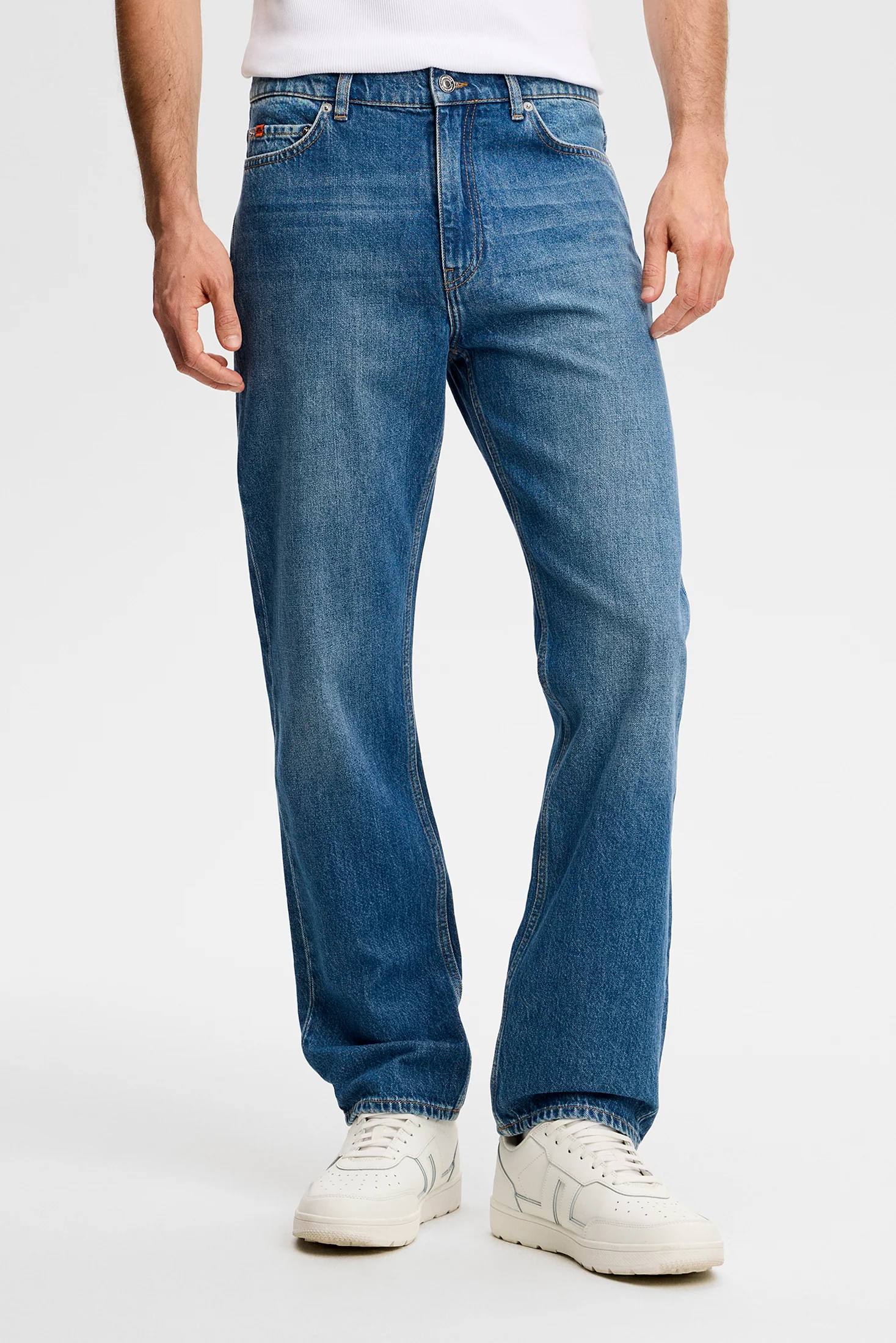 Cody Mid Wash Reg Jeans / Mid Blue - Image 3